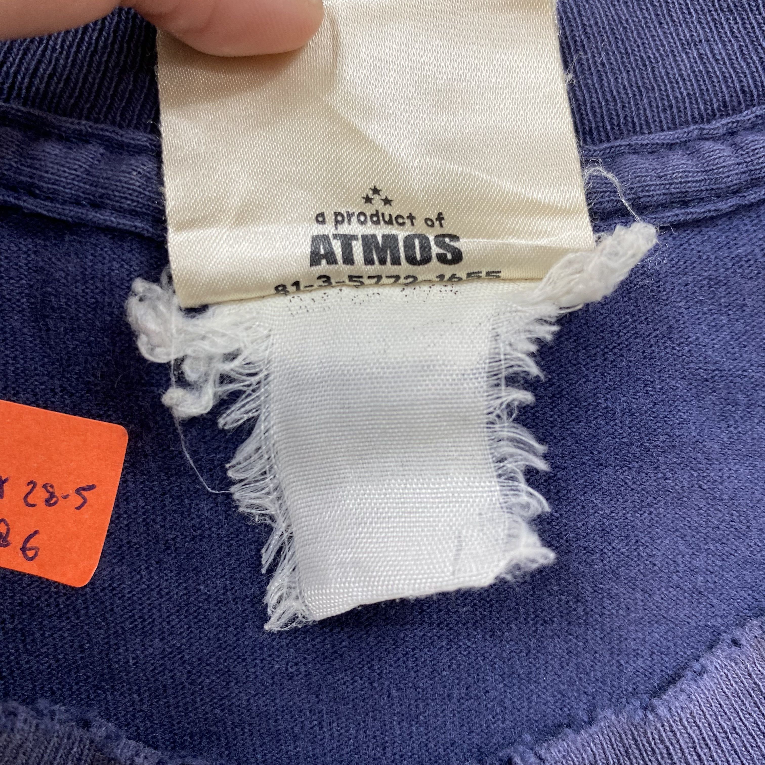 atmos Atmos Sun Faded Distressed Tshirt-M086 Size US L / EU 52-54 / 3 - 4 Thumbnail