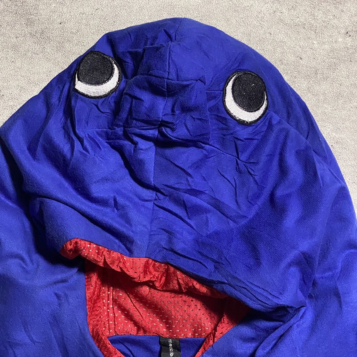 mercibeaucoup Issey Miyake Mercibeacoup Vintage Crop Shark Puffer Hoodie Size L / US 10 / IT 46 - 4 Thumbnail
