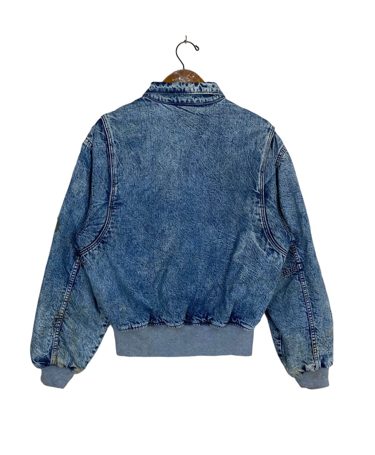 Edwin Rare‼️ Vintage Edwin Denim DISTRESSED Jacket Size US M / EU 48-50 / 2 - 5 Thumbnail