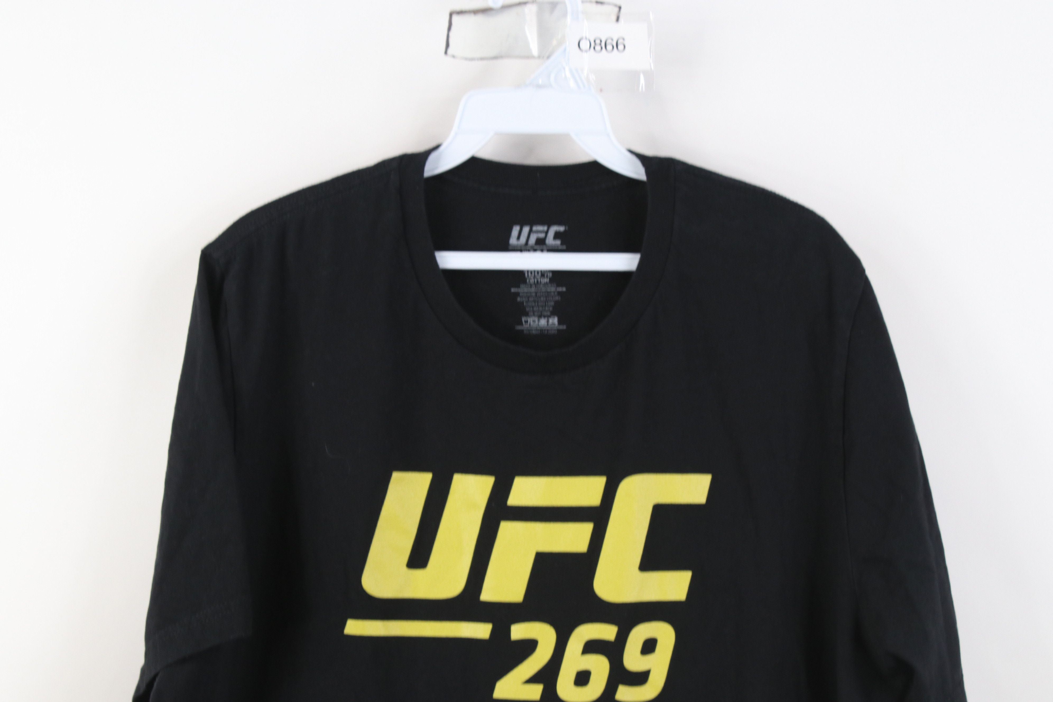 Vintage Y2K UFC 269 Oliveira vs Poirier Nunes vs Pena T-Shirt Black Size US XL / EU 56 / 4 - 2 Thumbnail