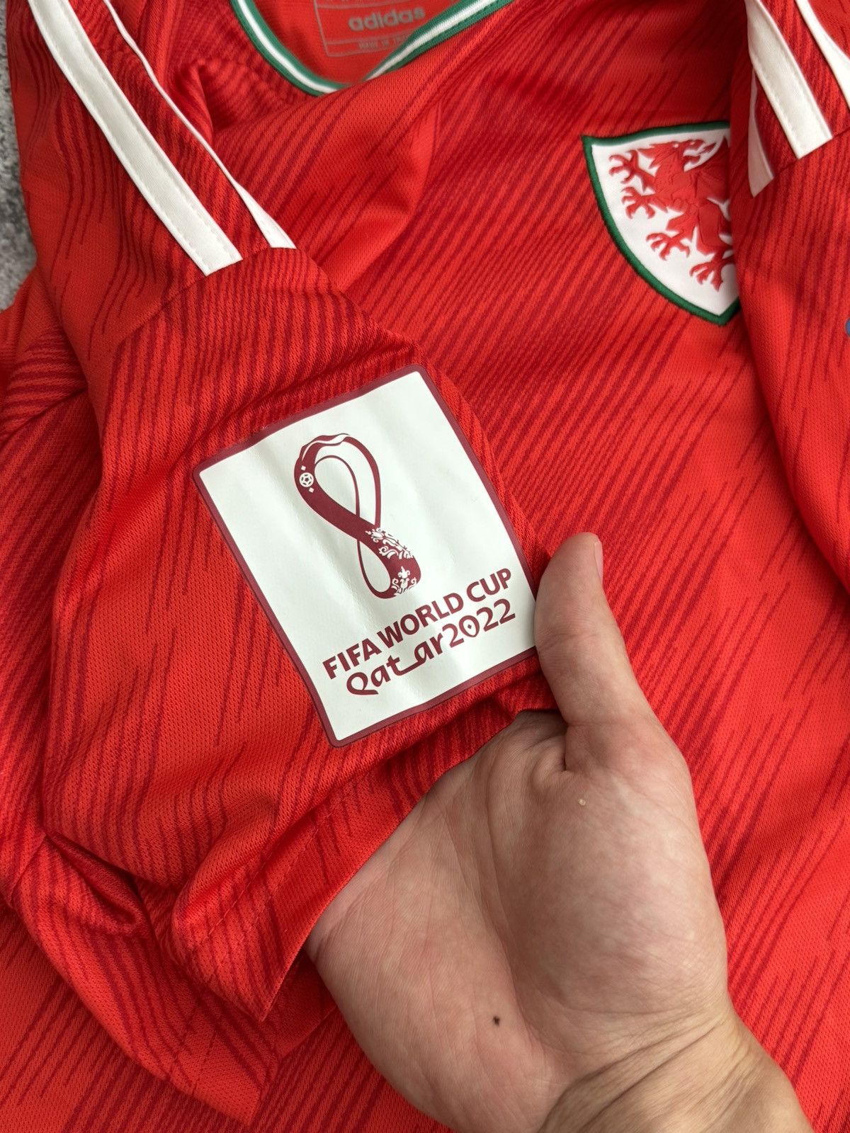Adidas Adidas Wales Home Jersey FIFA 2022 Size US XL / EU 56 / 4 - 9 Thumbnail
