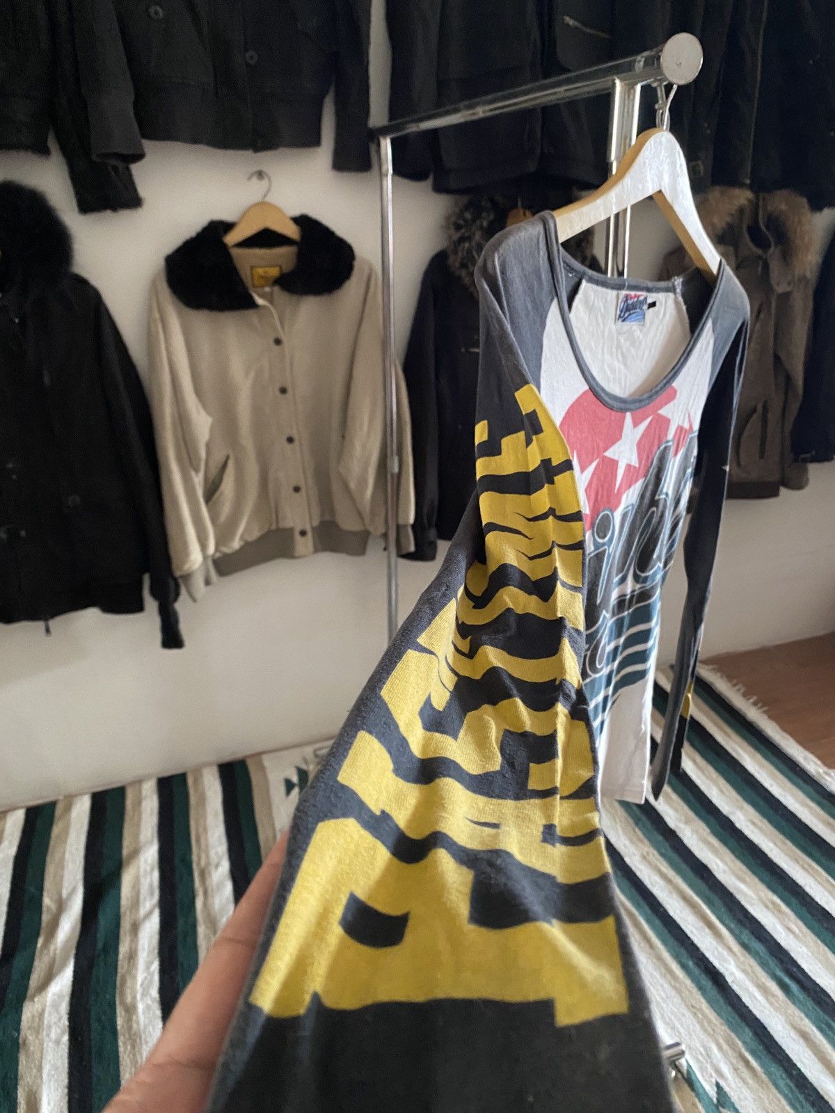 Hysteric Glamour × Undercover Japanese Dig Deep Hysteric Glamour ERD Style LongSlevee Tee Size US M / EU 48-50 / 2 - 3 Thumbnail