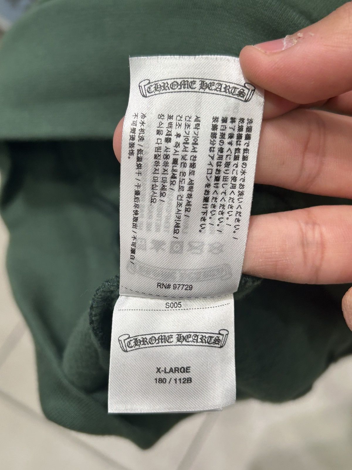Chrome Hearts Chrome Hearts Green Orange hoodie Size US XL / EU 56 / 4 - 8 Thumbnail