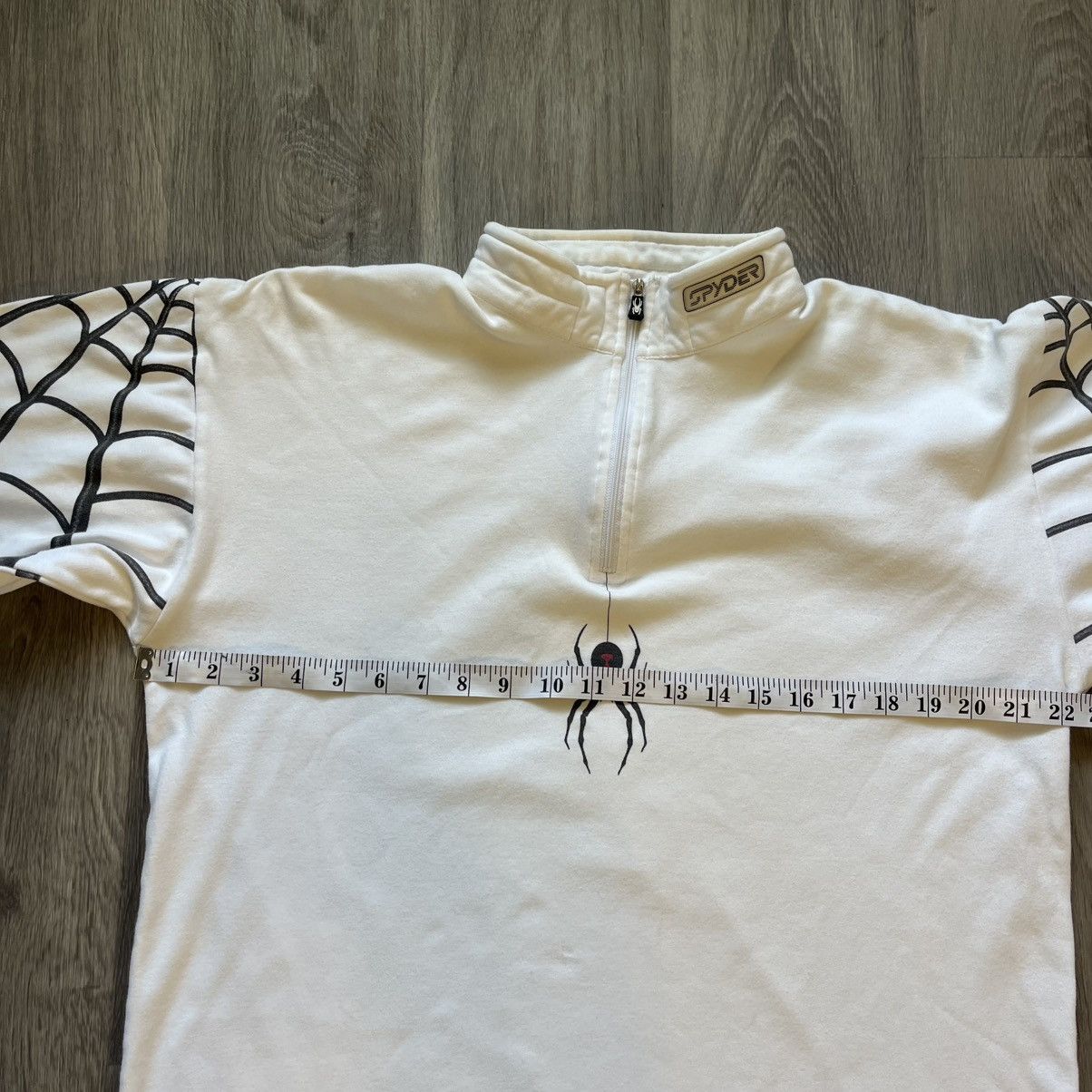 Spyder VTG 2000s Spyder SpiderWeb Long Sleeve Quarter Zip Sweater Size US L / EU 52-54 / 3 - 8 Thumbnail