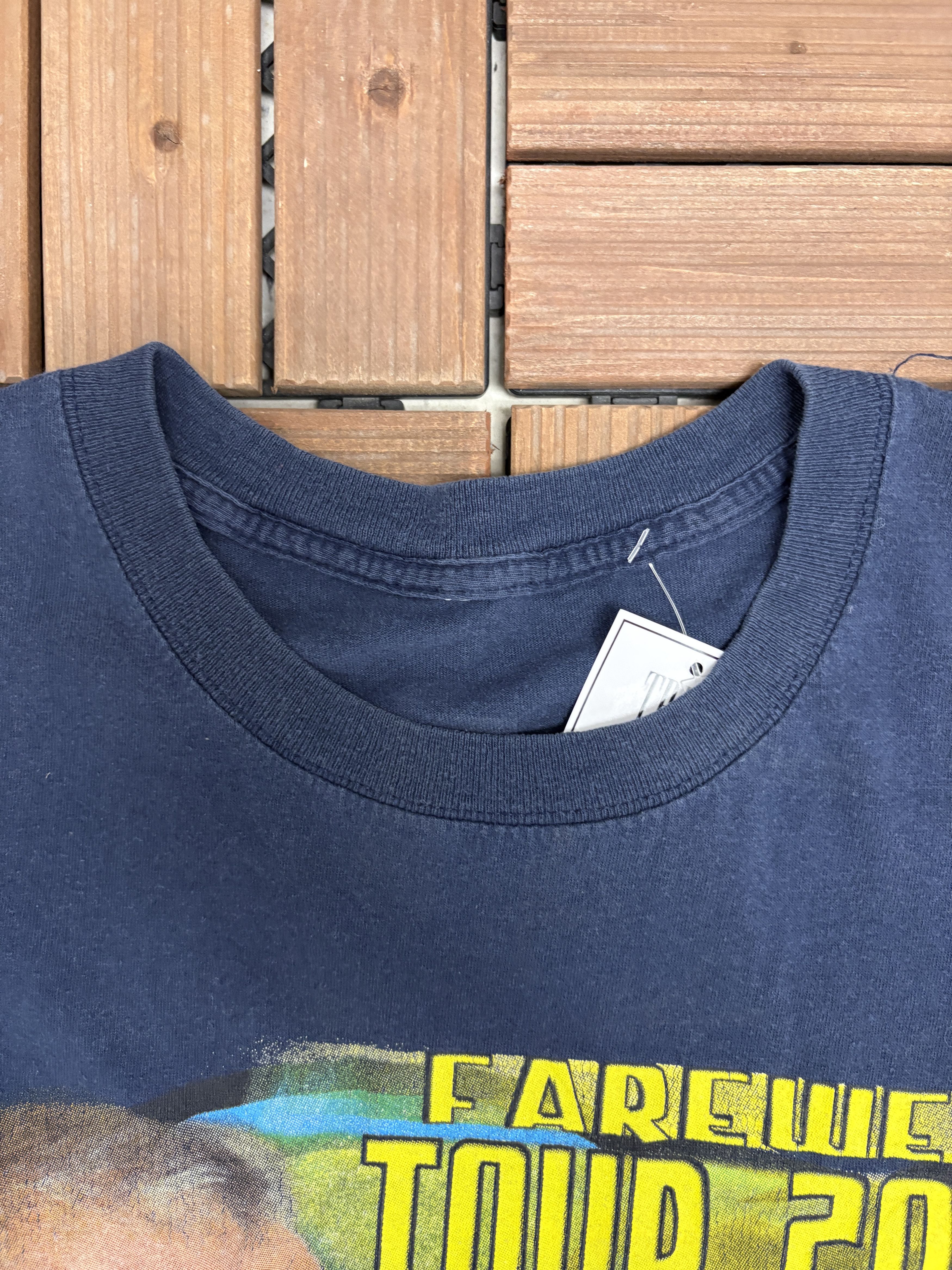 Vintage Mark Martin Farewell Tour 2005 Vintage Blue Tee Size US XL / EU 56 / 4 - 5 Thumbnail