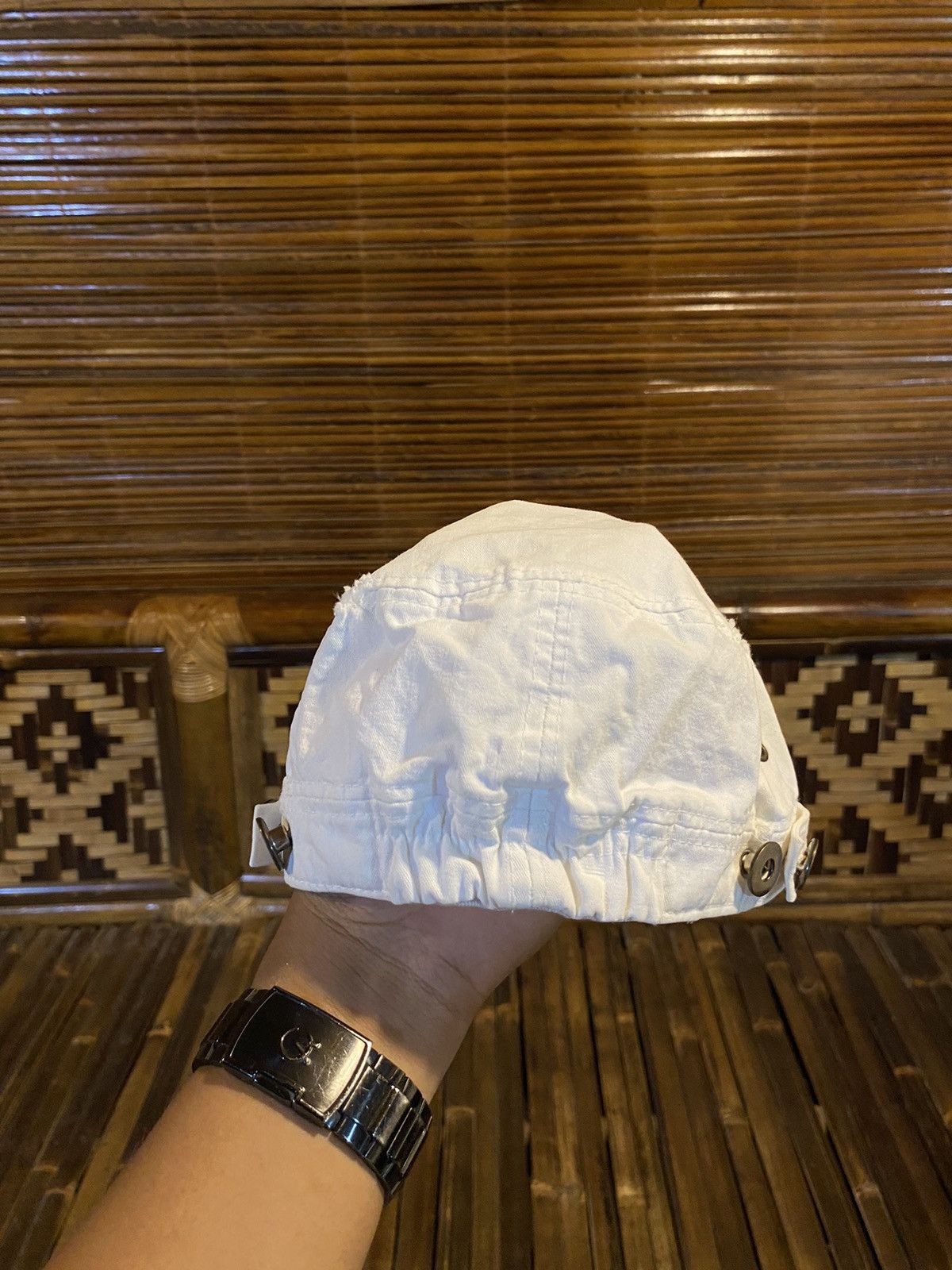 Japanese Brand 2000s cadet hat distressed blink punk y2k style Size ONE SIZE - 3 Thumbnail