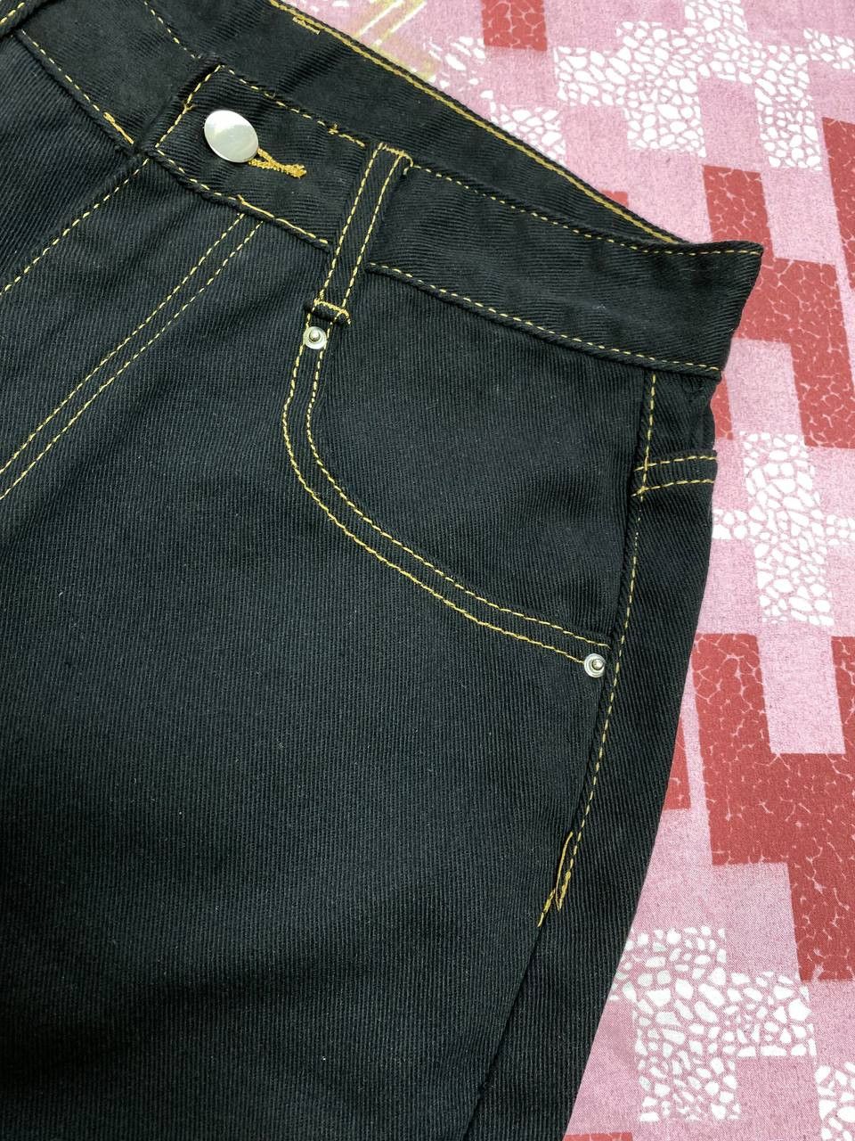 Japanese Brand × Vintage 90's LAGUNA BEACH CRAZY RETRO PUNK Y2K SKULL LOGO JEANS Size US 30 / EU 46 - 4 Thumbnail
