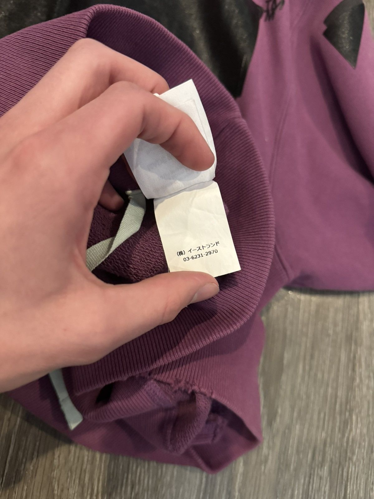 Champion × Off-White Off White Champion Purple Hoodie Size Medium Size US M / EU 48-50 / 2 - 16 Thumbnail