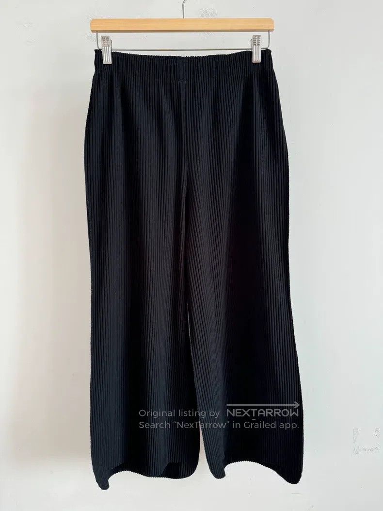 Issey Miyake Issey Miyake Black Trousers Size 25" / US 0 / IT 36 - 1 Thumbnail