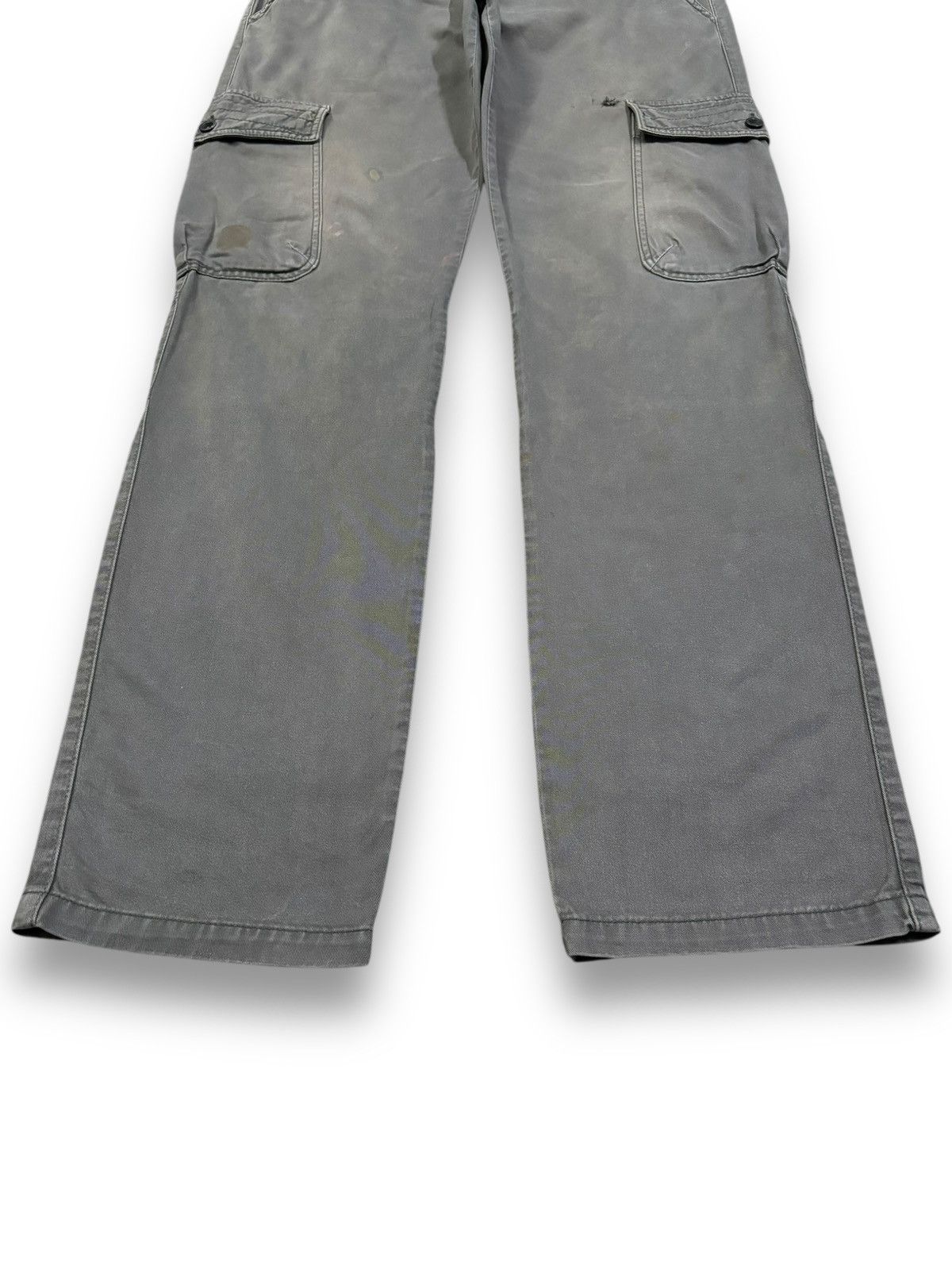 Emporio Armani Vintage Emporio Armani Thrashed Loose Utility Cargo Pants Size US 36 / EU 52 - 10 Thumbnail