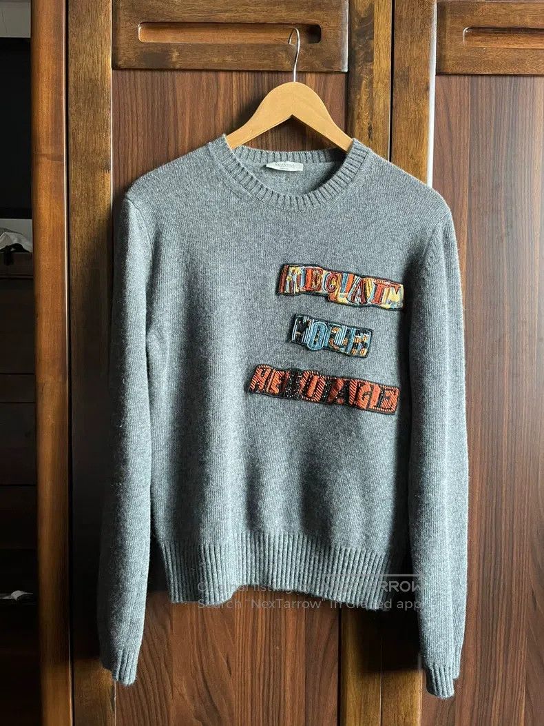 Valentino Valentino Beaded embroidered sweater Size M / US 6-8 / IT 42-44 - 1 Thumbnail