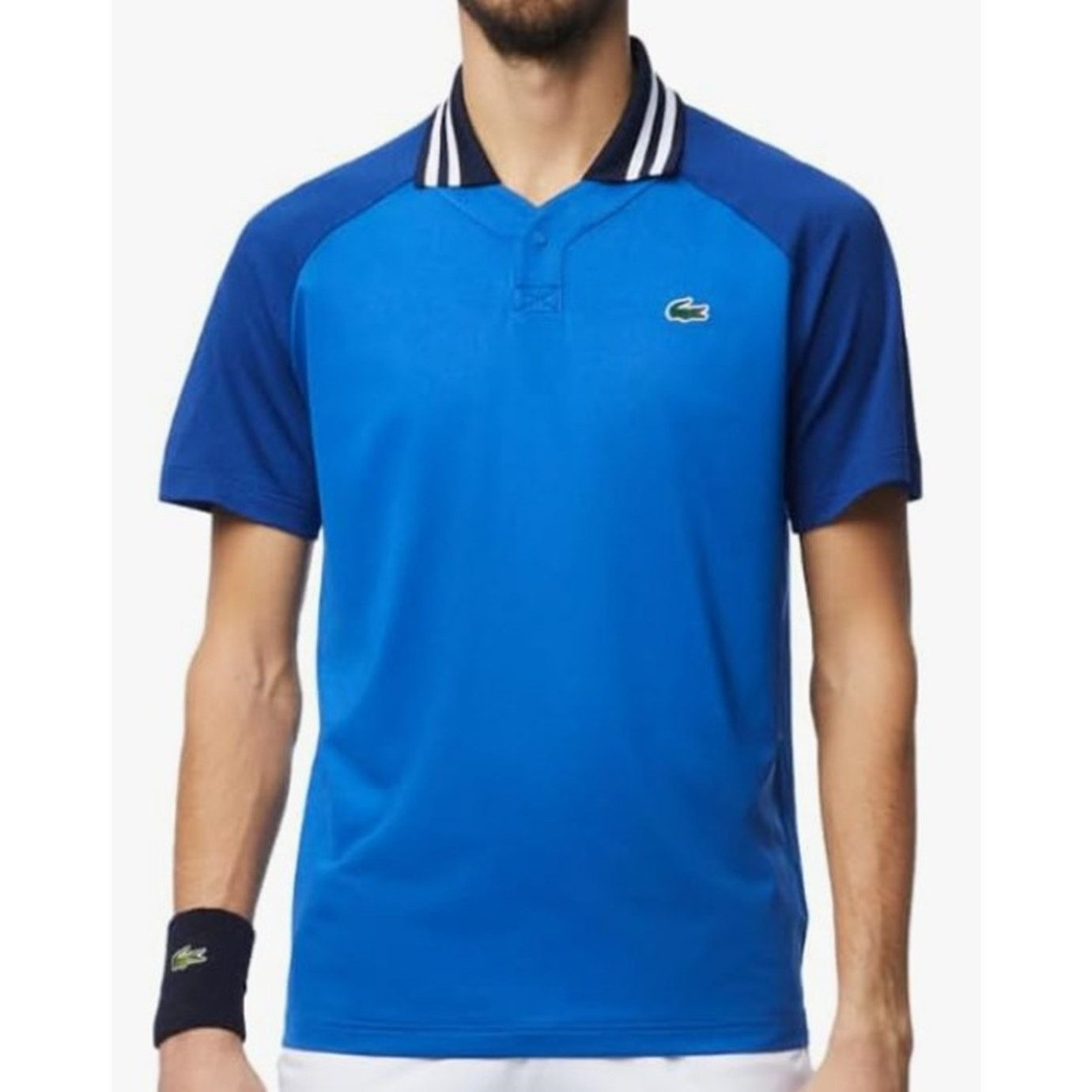 Lacoste Lacoste Men's Short Sleeve Slim Fit Tenni Polo, Blue M Size US M / EU 48-50 / 2 - 1 Thumbnail