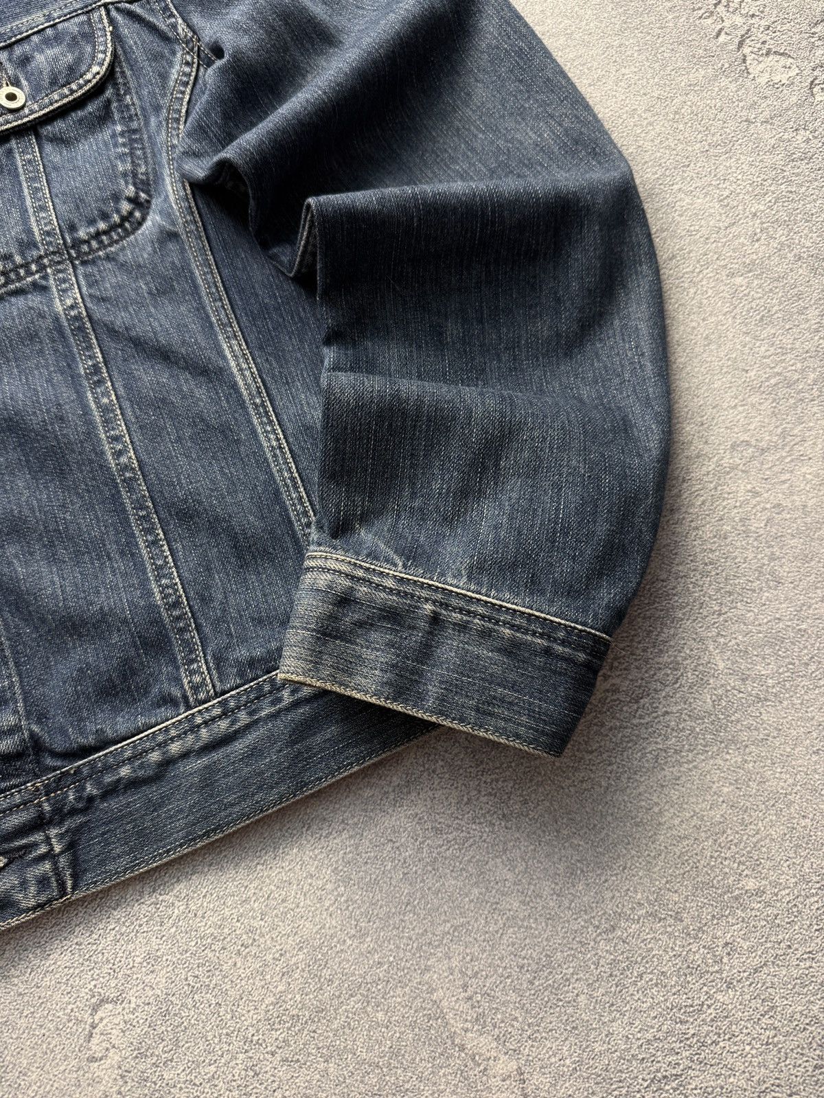 Diesel Vintage Diesel Denim Jacket Y2K Jeans Mini Logo Size US L / EU 52-54 / 3 - 3 Thumbnail