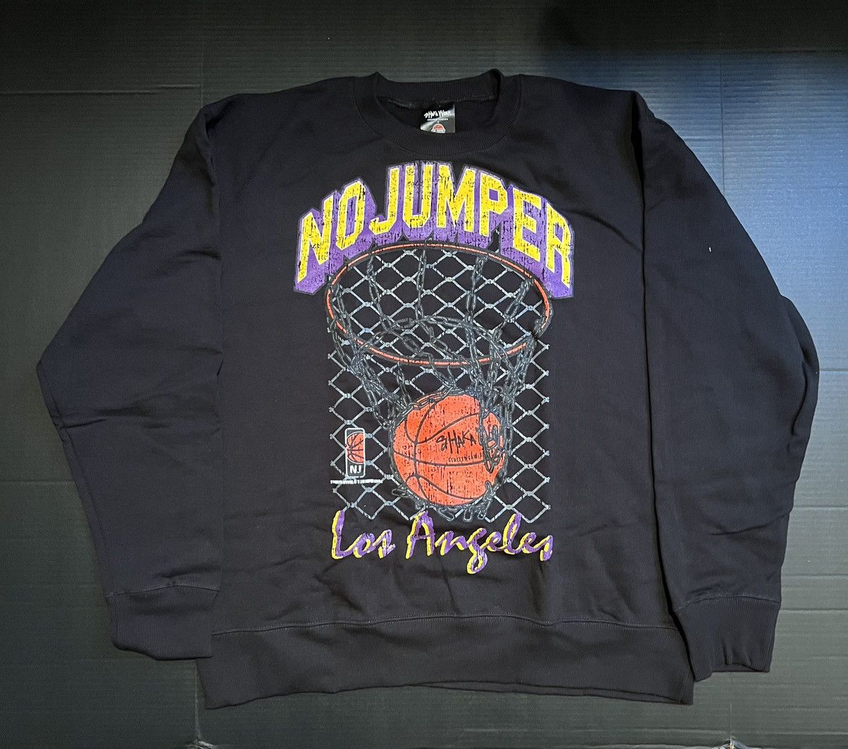 Other × Rap Tees No Jumper x Shakawear Basketball Hoop Crewneck - Black LG Size US L / EU 52-54 / 3 - 1 Preview
