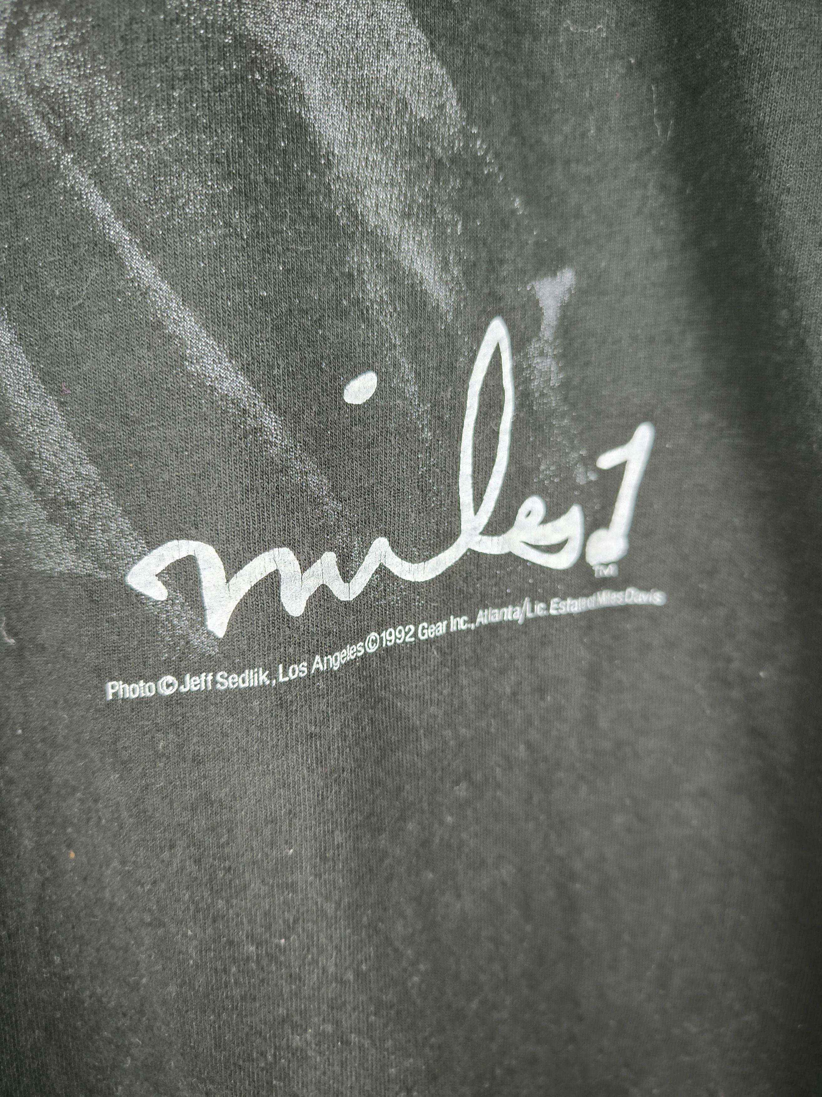 Band Tees 90s Miles Davis Jazz Size US L / EU 52-54 / 3 - 7 Thumbnail