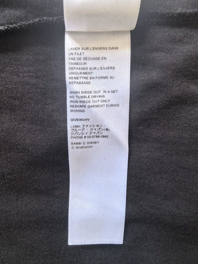 Givenchy Givenchy Bambi Print T-Shirt, Size L Size US L / EU 52-54 / 3 - 7 Thumbnail