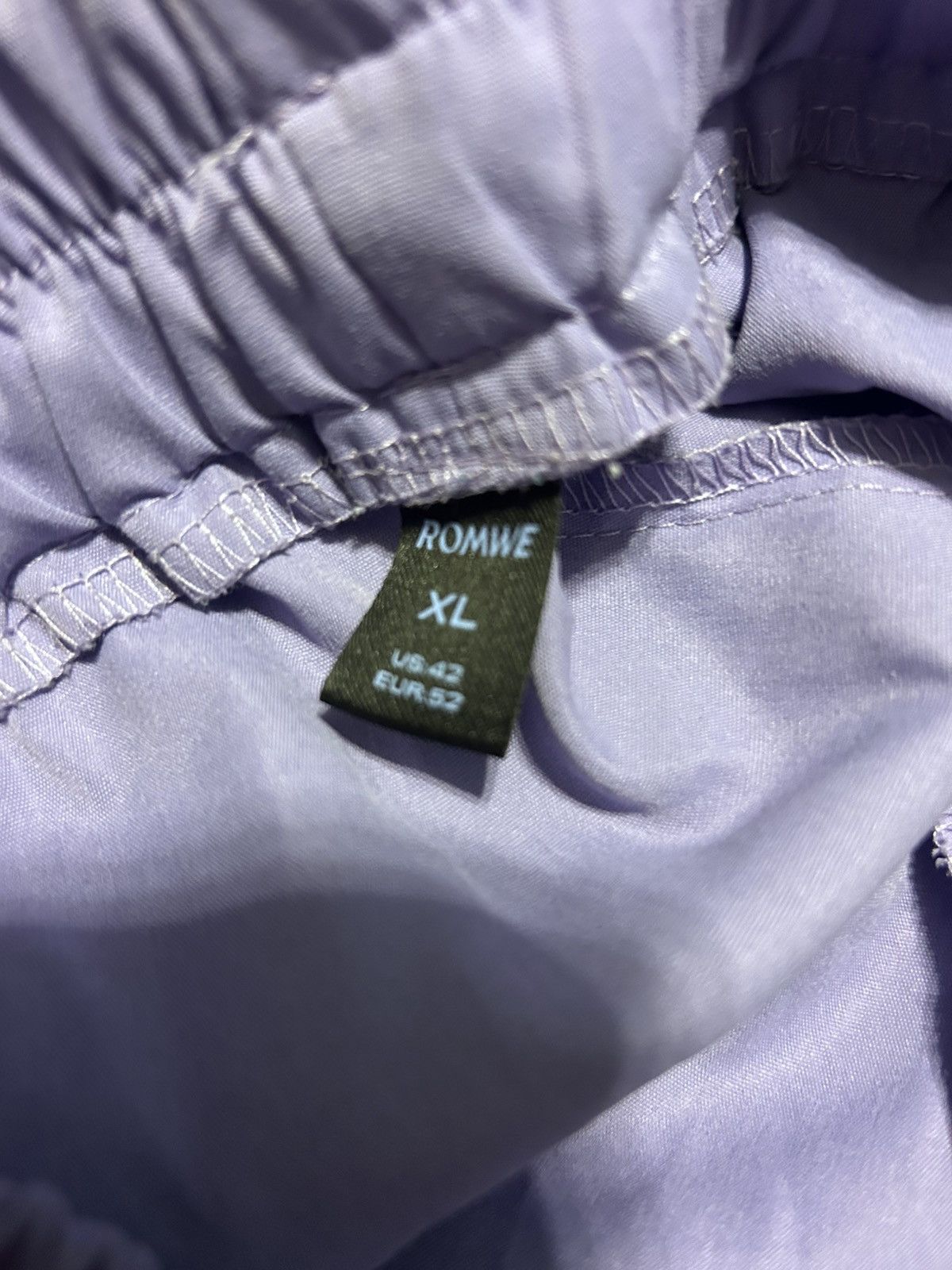 Japanese Brand Purple Romwe NY Shorts Size US 32 / EU 48 - 3 Thumbnail