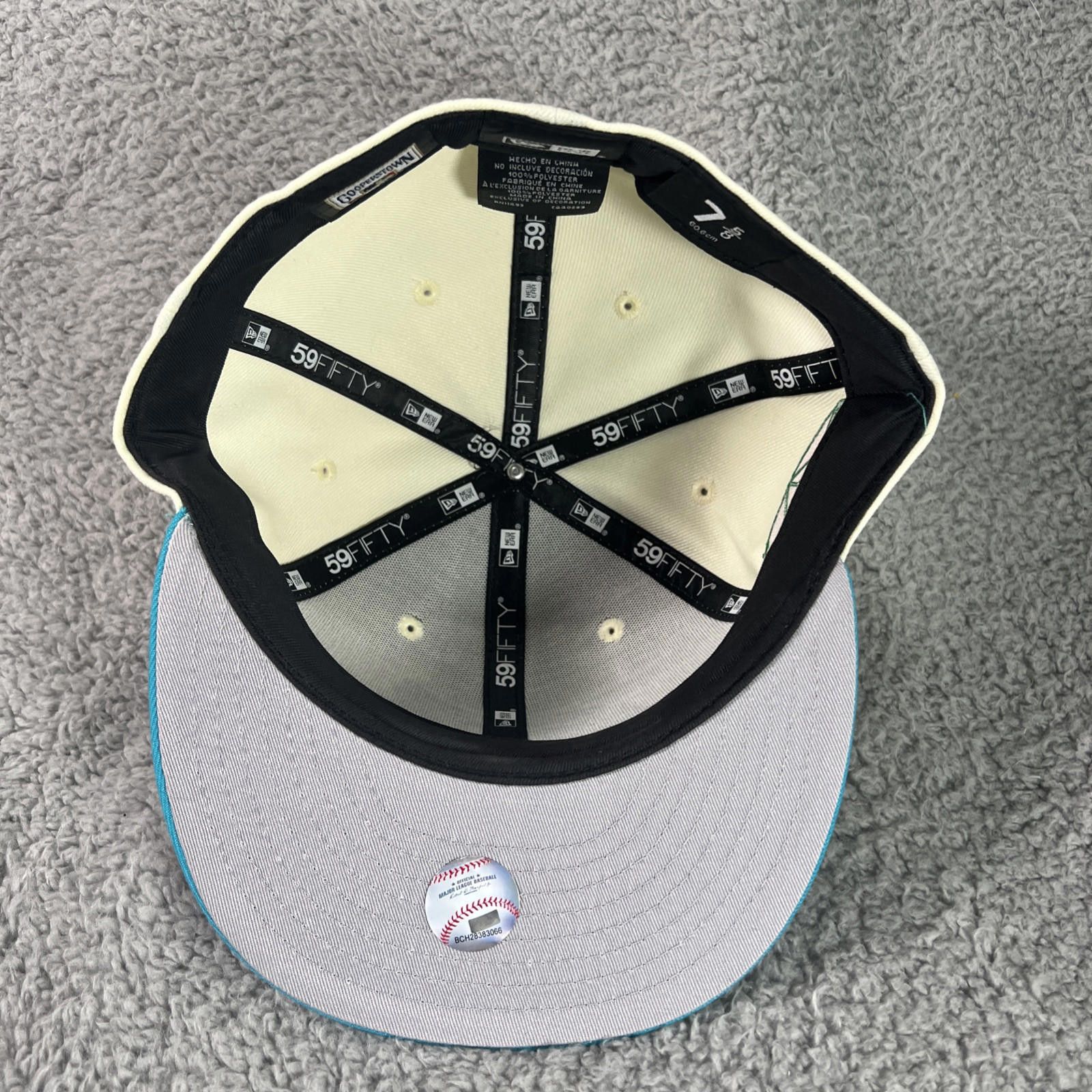 New Era New Era Tampa Bay Devil Rays Tropicana 7 5/8 Fresh Rags Size ONE SIZE - 6 Thumbnail