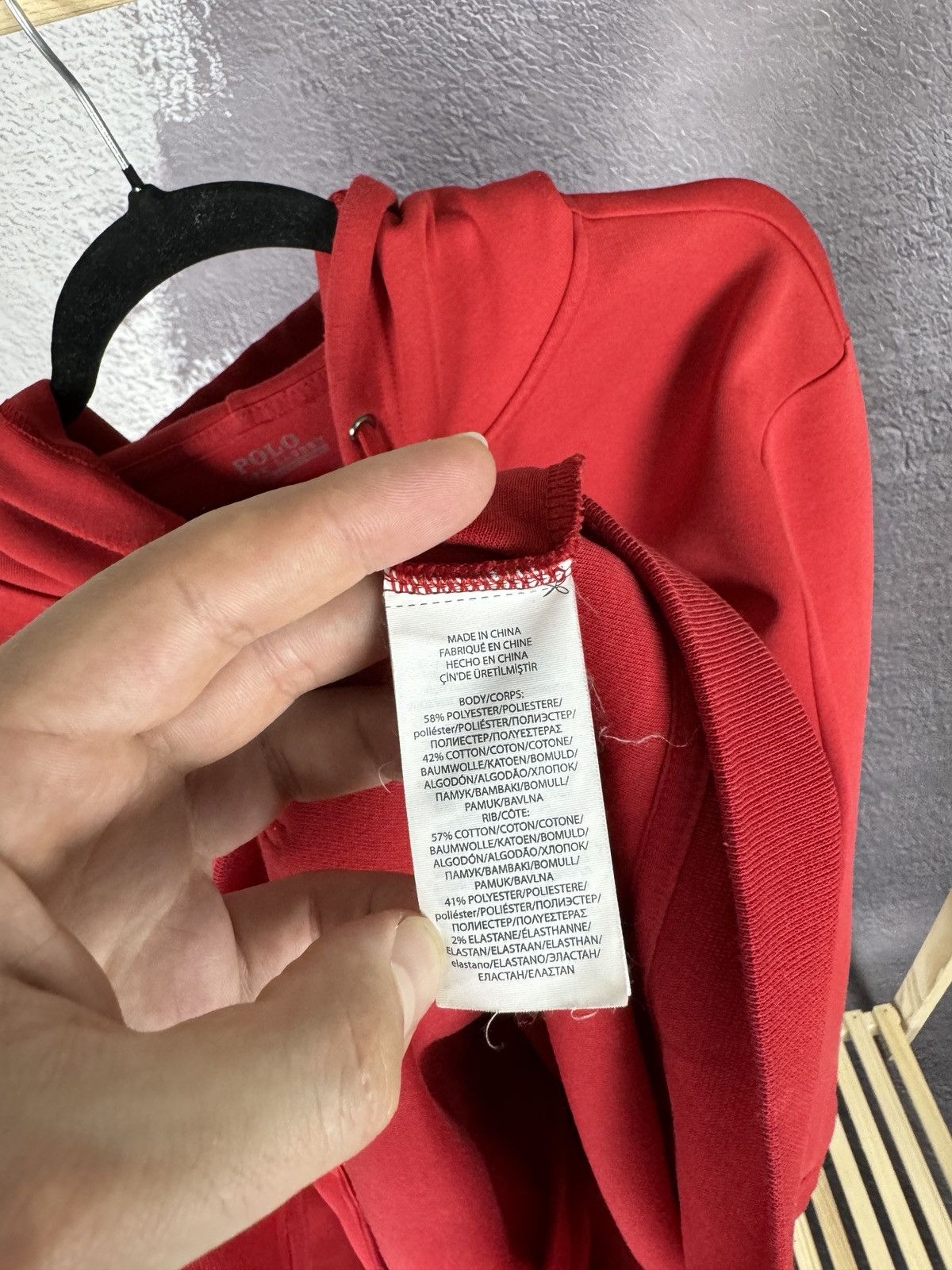 Polo Ralph Lauren Polo Ralph Lauren performance red basic hoodie Size US XL / EU 56 / 4 - 12 Thumbnail