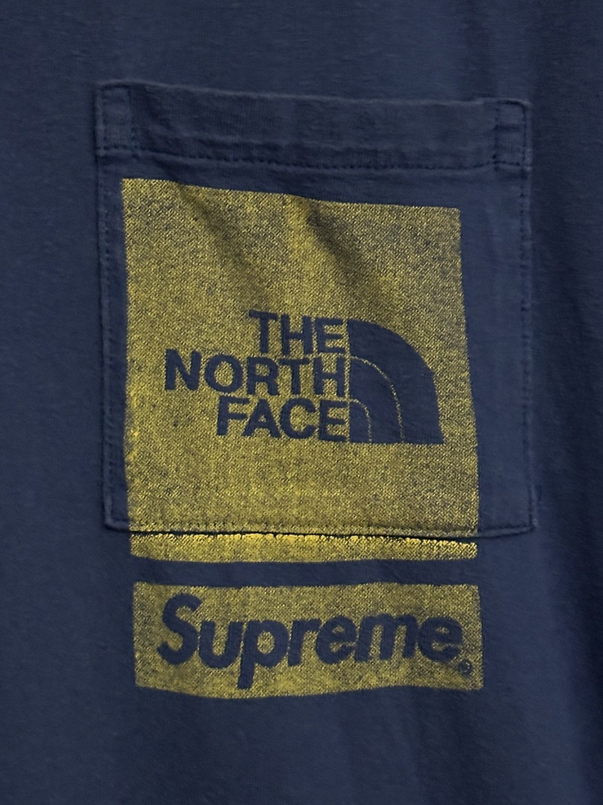 Supreme × The North Face Supreme The North Face Printed Pocket Tee Size US M / EU 48-50 / 2 - 3 Thumbnail