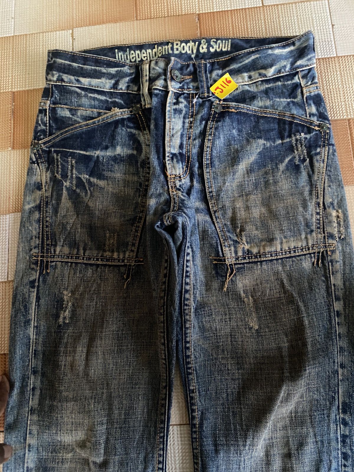 Beauty Beast × Hysteric Glamour × PPFM Vintage ibs straight cut denim Size US 32 / EU 48 - 6 Thumbnail