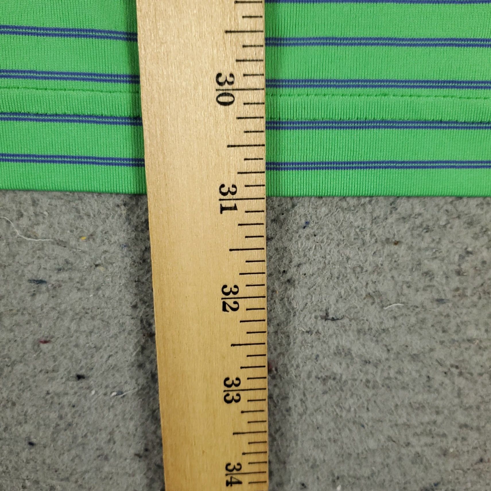 Vintage Donald Ross Polo Shirt Mens Size Medium Green Striped Casual Golf Short Sleeve * Size US M / EU 48-50 / 2 - 6 Thumbnail