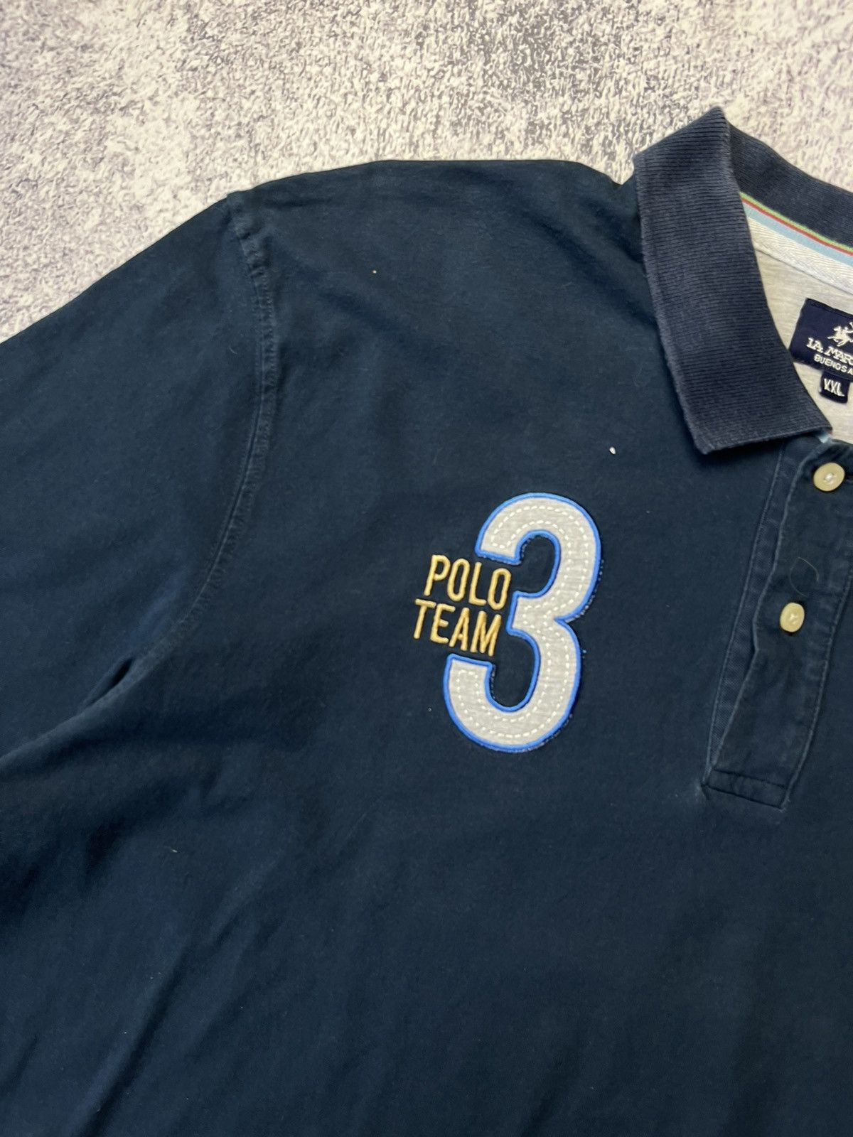 La Martina Vintage Y2K La Martina Argentina #3 Summer Polo Rugby Japan Size US XL / EU 56 / 4 - 8 Thumbnail