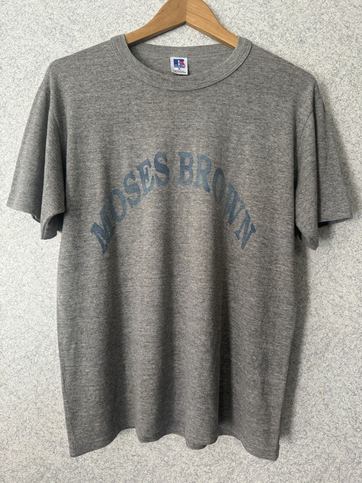 Russell Athletic × Vintage Russel Athlentic MOSES BROWN Size US M / EU 48-50 / 2 - 1 Thumbnail