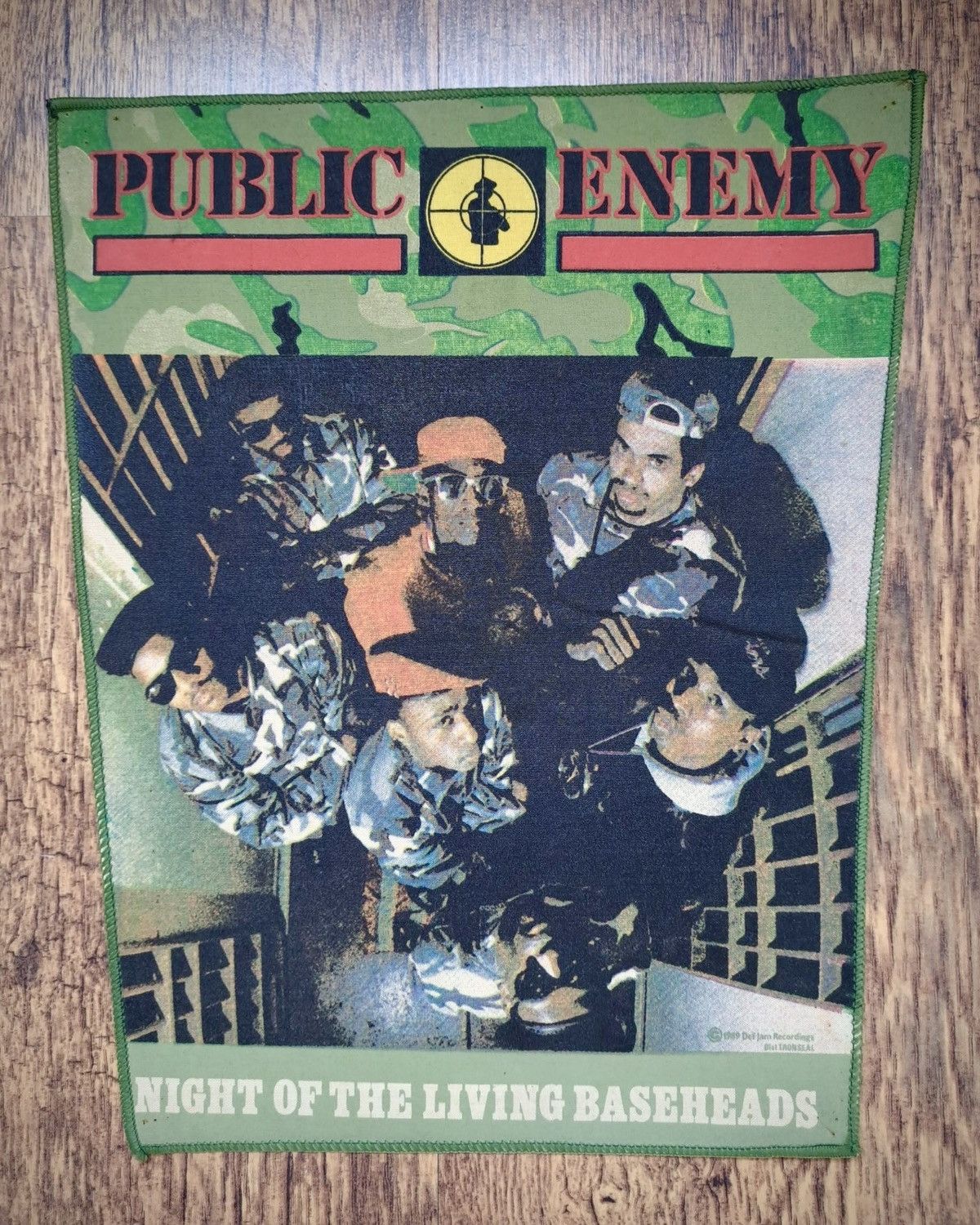 Band Tees PUBLIC ENEMY x Vintage Back Patch 1989 Size ONE SIZE - 1 Thumbnail