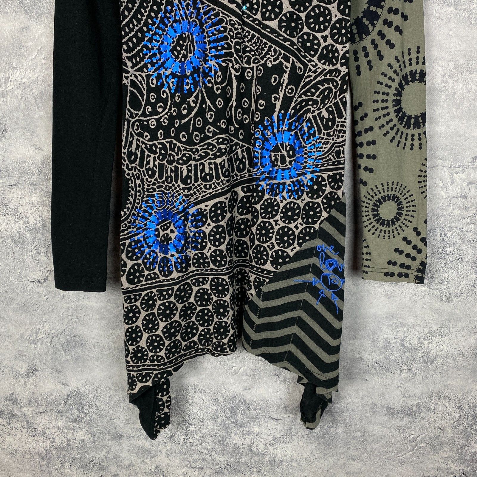 Desigual Desigual Dress Women's Size M Multicolor Long Sleeve ` Size M / US 6-8 / IT 42-44 - 3 Thumbnail