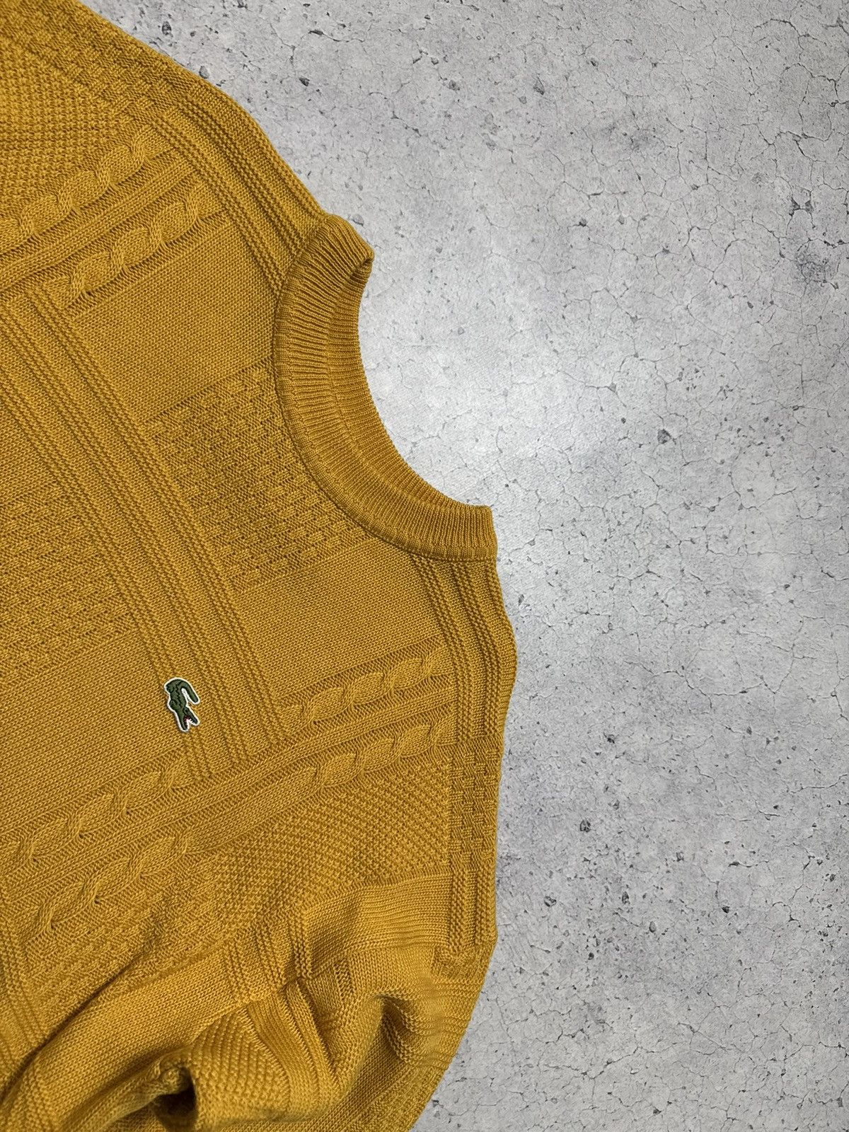 Lacoste Lacoste Vintage Knitted Sweater Size XL Size US XL / EU 56 / 4 - 5 Thumbnail