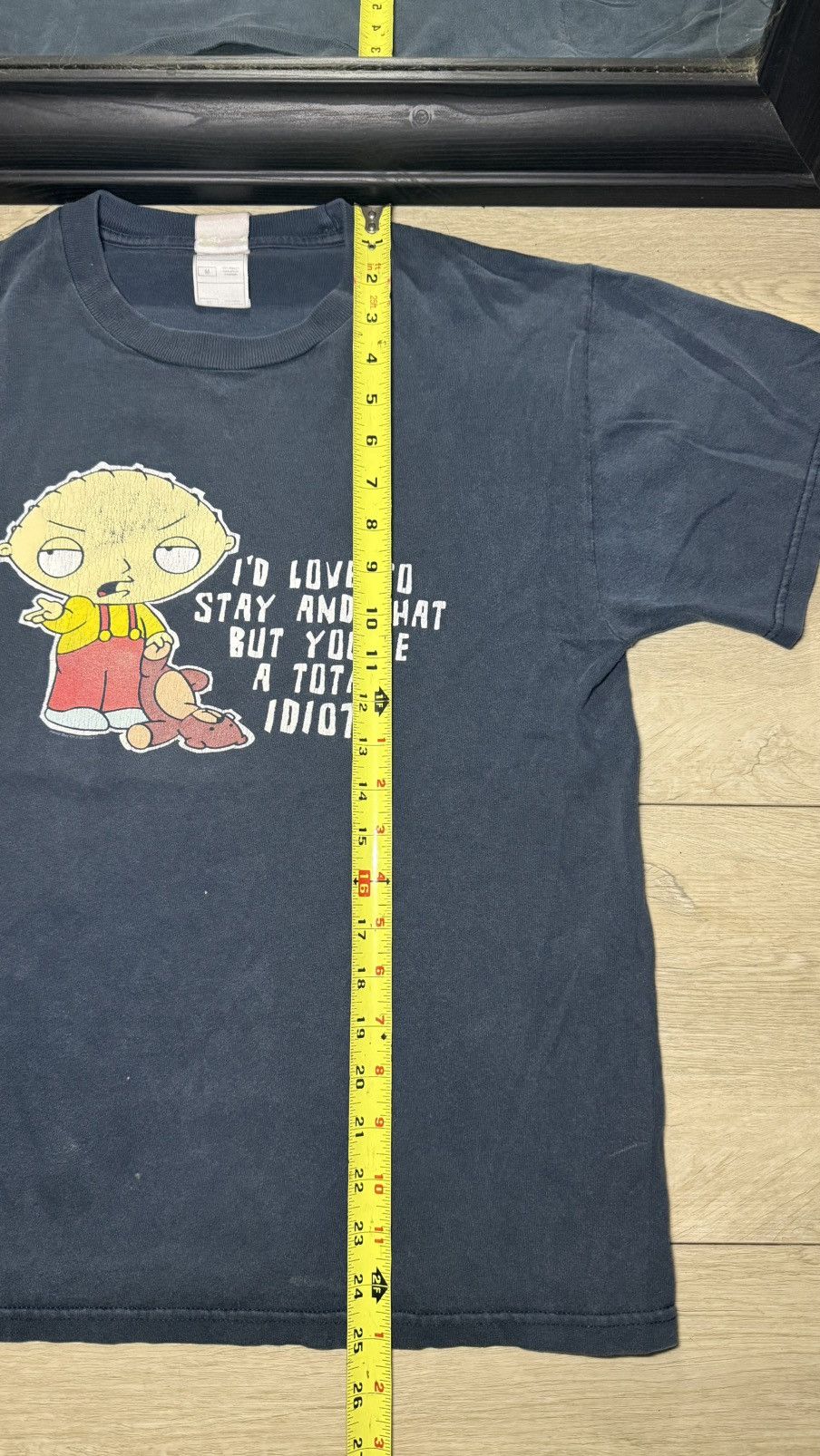 Anvil Y2K 2000s Family Guy Promotion Stewie Funny / Humor Shirt Size US M / EU 48-50 / 2 - 4 Thumbnail