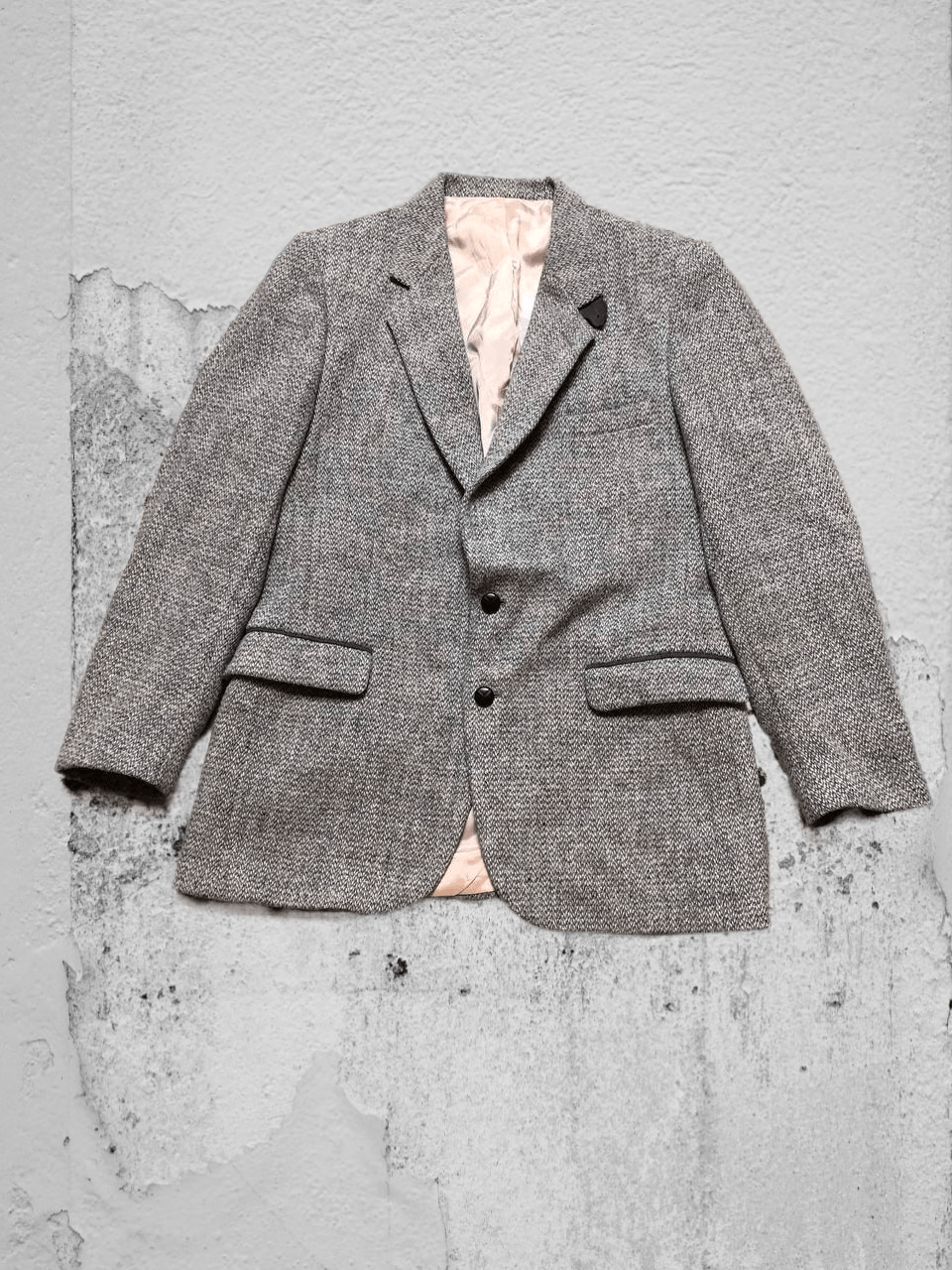Harris Tweed Blazer Vintage Harris Tweed Pure virgin wool luxury Y2K Size 42R - 1 Thumbnail