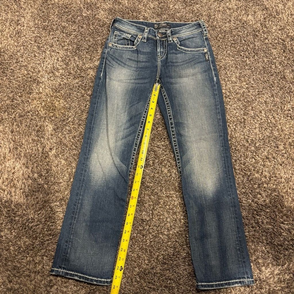 Silver Jeans Co. Women’s Silver Capri Jeans Size 26" / US 2 / IT 38 - 6 Thumbnail