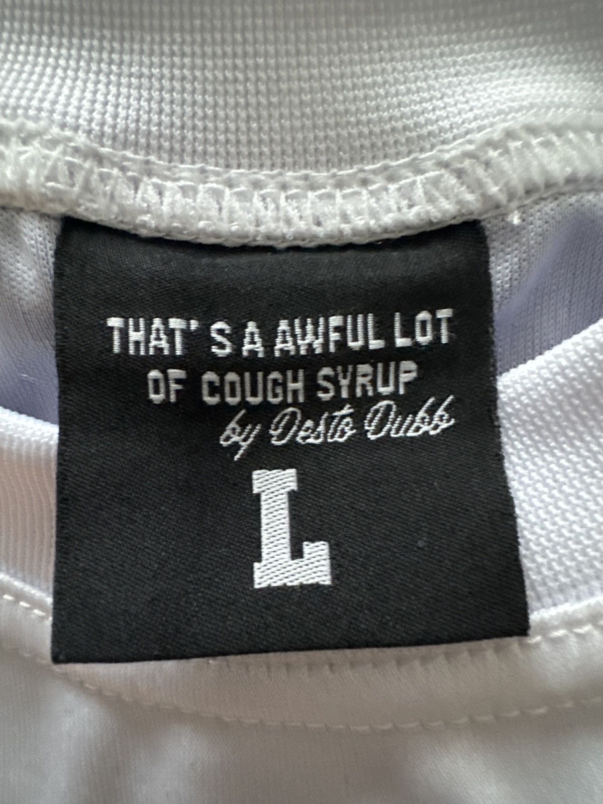 Awful Lot of Cough Syrup That’s A Awful Lot Of Cought Syrup x lil pump Size US L / EU 52-54 / 3 - 6 Thumbnail