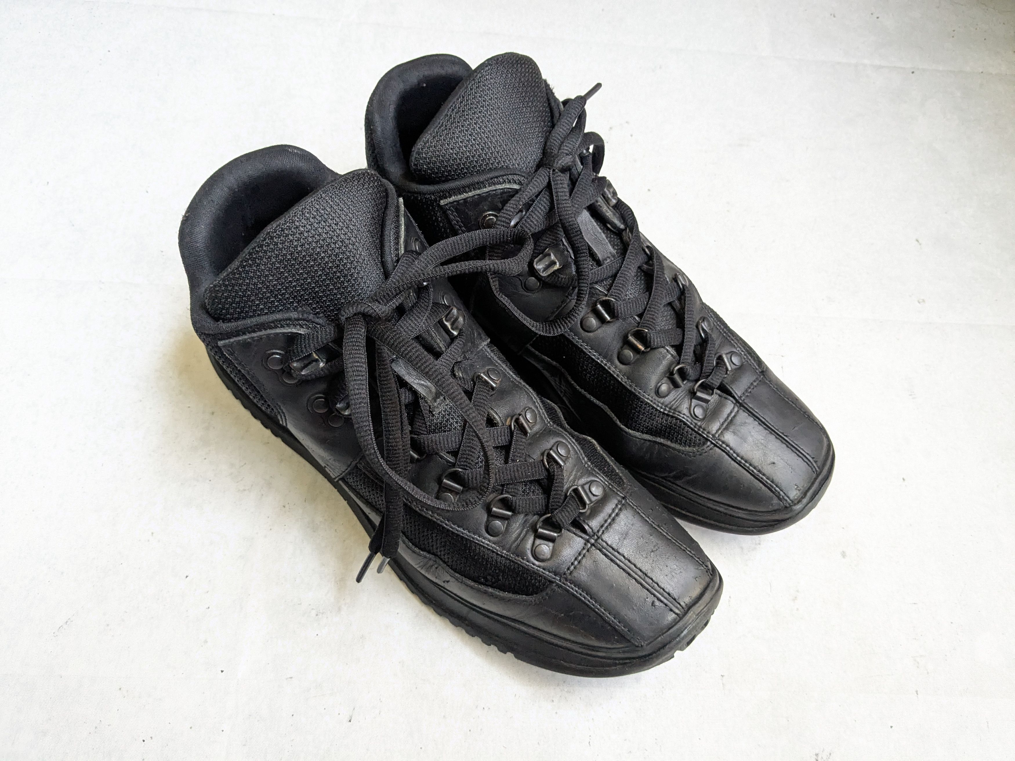 Prada Prada Combat Boots Black 10.5 High Tops Size US 10.5 / EU 43-44 - 4 Thumbnail