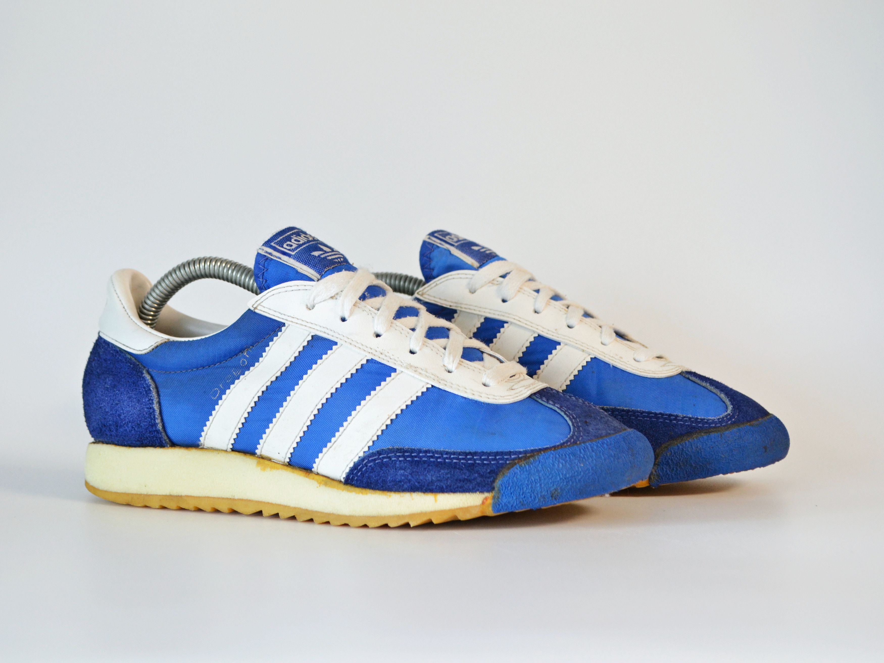 Adidas Vintage 70s 80s Adidas Dragon Taiwan Blue Navy EU36 Size US 6 / IT 36 - 2 Thumbnail