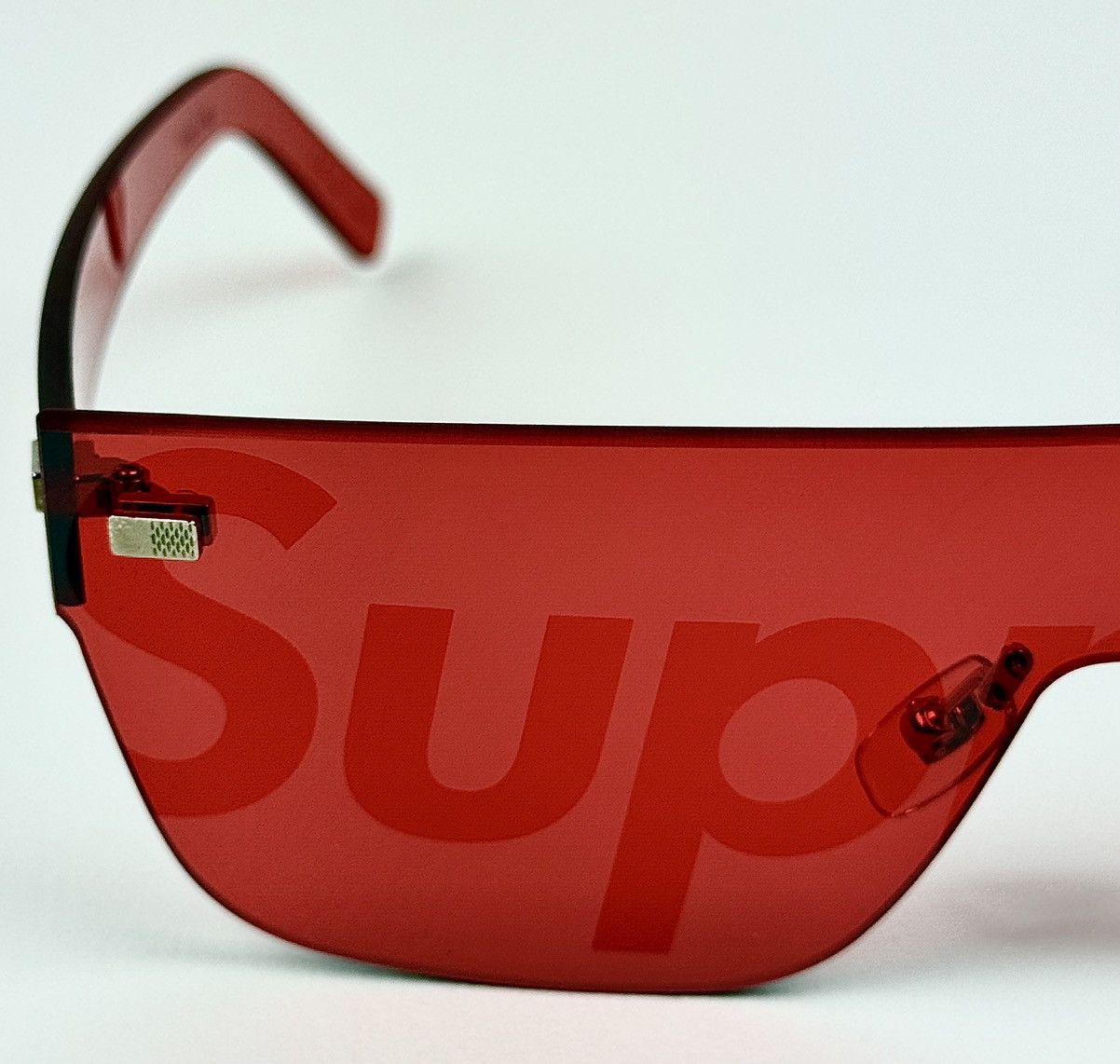Louis Vuitton × Supreme Louis Vuitton - Supreme - AW2017 - City Mask Sunglasses Size ONE SIZE - 13 Thumbnail