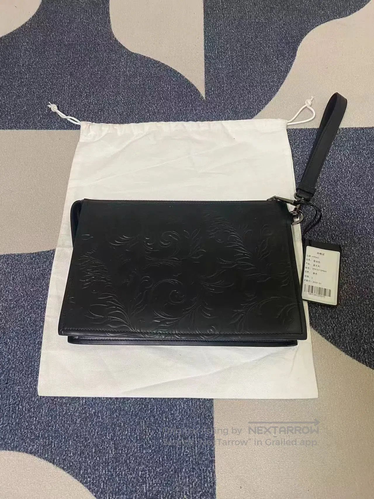 Versace Versace Barocco Print Cowhide Clutch. Size ONE SIZE - 2 Thumbnail