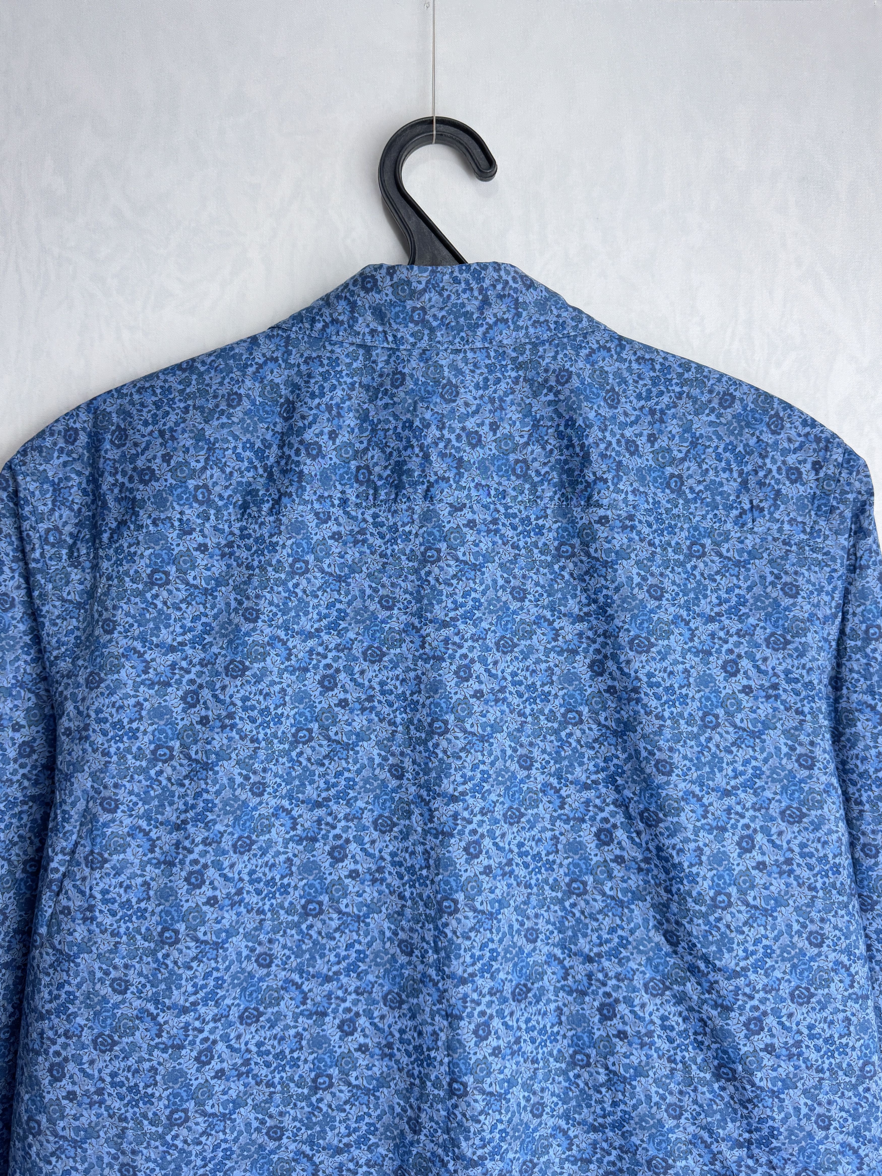 A.P.C. A.P.C. men’s floral cotton button up shirt Size US M / EU 48-50 / 2 - 10 Thumbnail