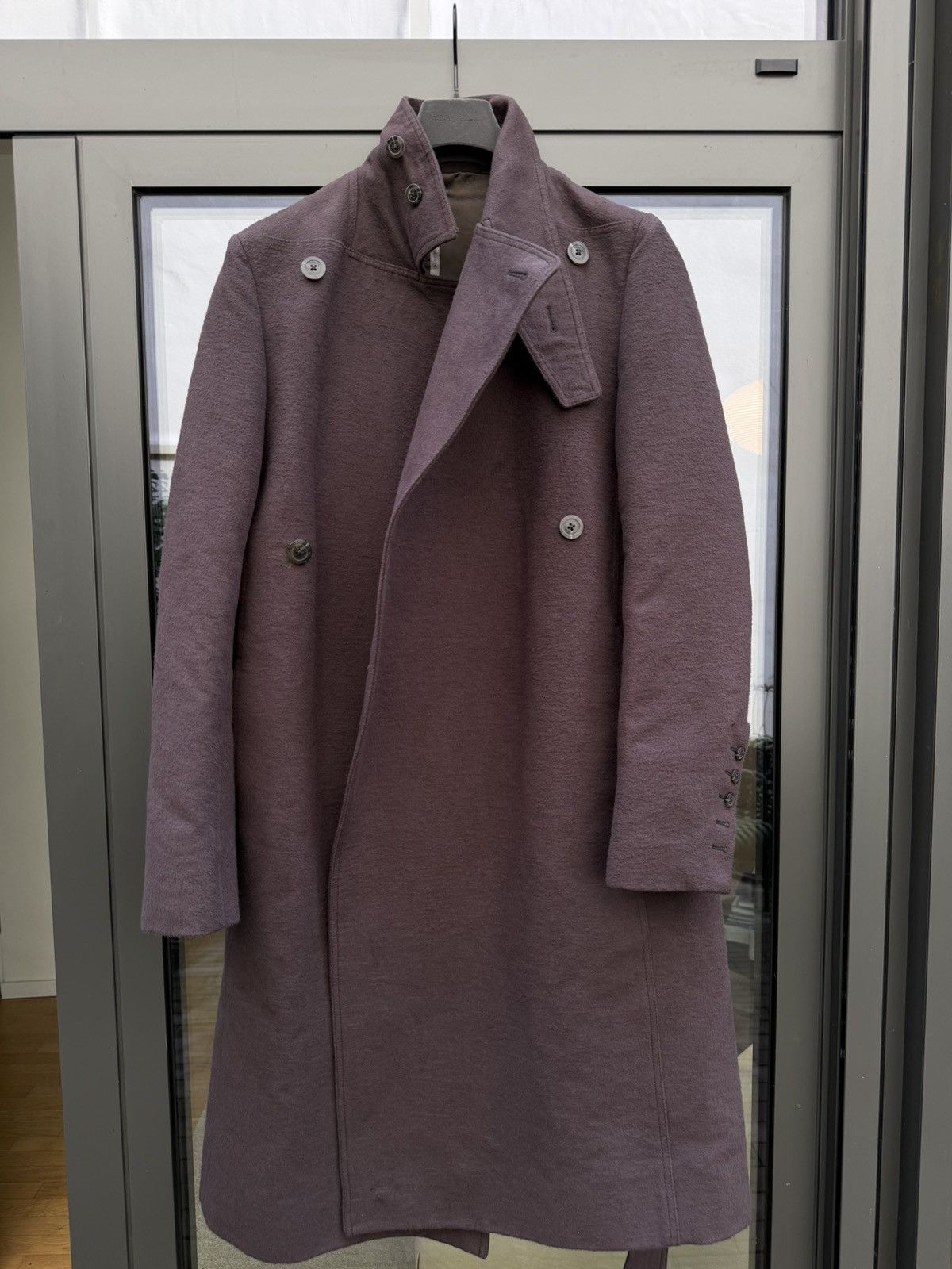 Rick Owens FW20 Performa Officer Coat size 52 Size US L / EU 52-54 / 3 - 1 Thumbnail
