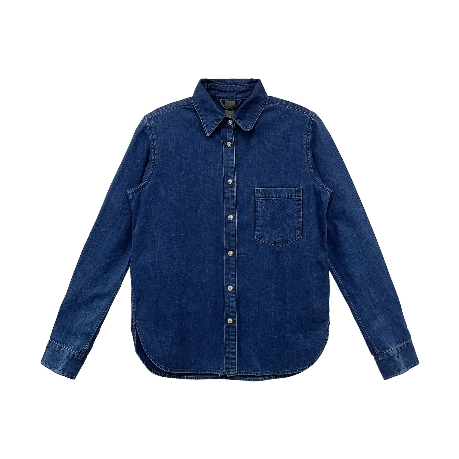 Chrome Hearts Chrome Hearts Women Cross Patch Denim Shirt Size US L / EU 52-54 / 3 - 1 Thumbnail