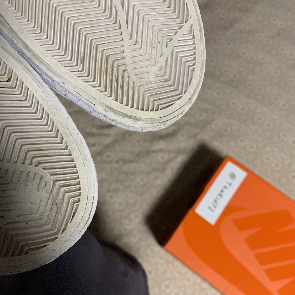 Nike × Sacai Nike X Sacai Blazer Low “Patient Leather Black” 2022 Size US 11 / EU 44 - 13 Thumbnail