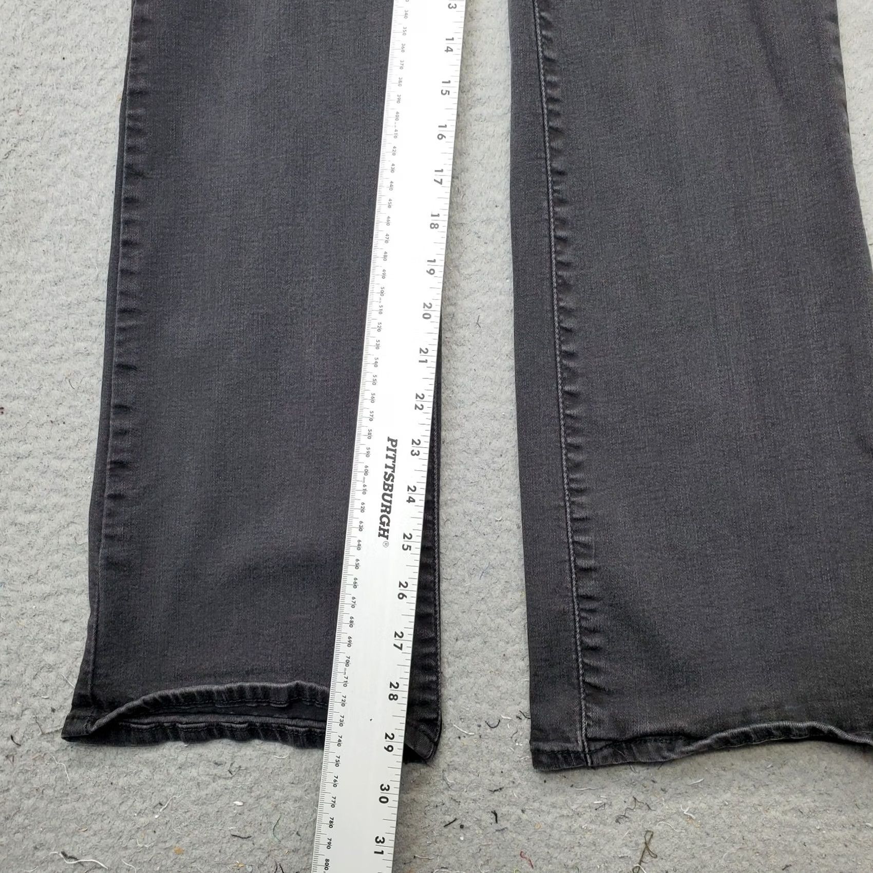 Levi's Levi's Womens Jeans Bootcut 5-Pocket Black Denim Size 30 Size 30" / US 8 / IT 44 - 4 Thumbnail