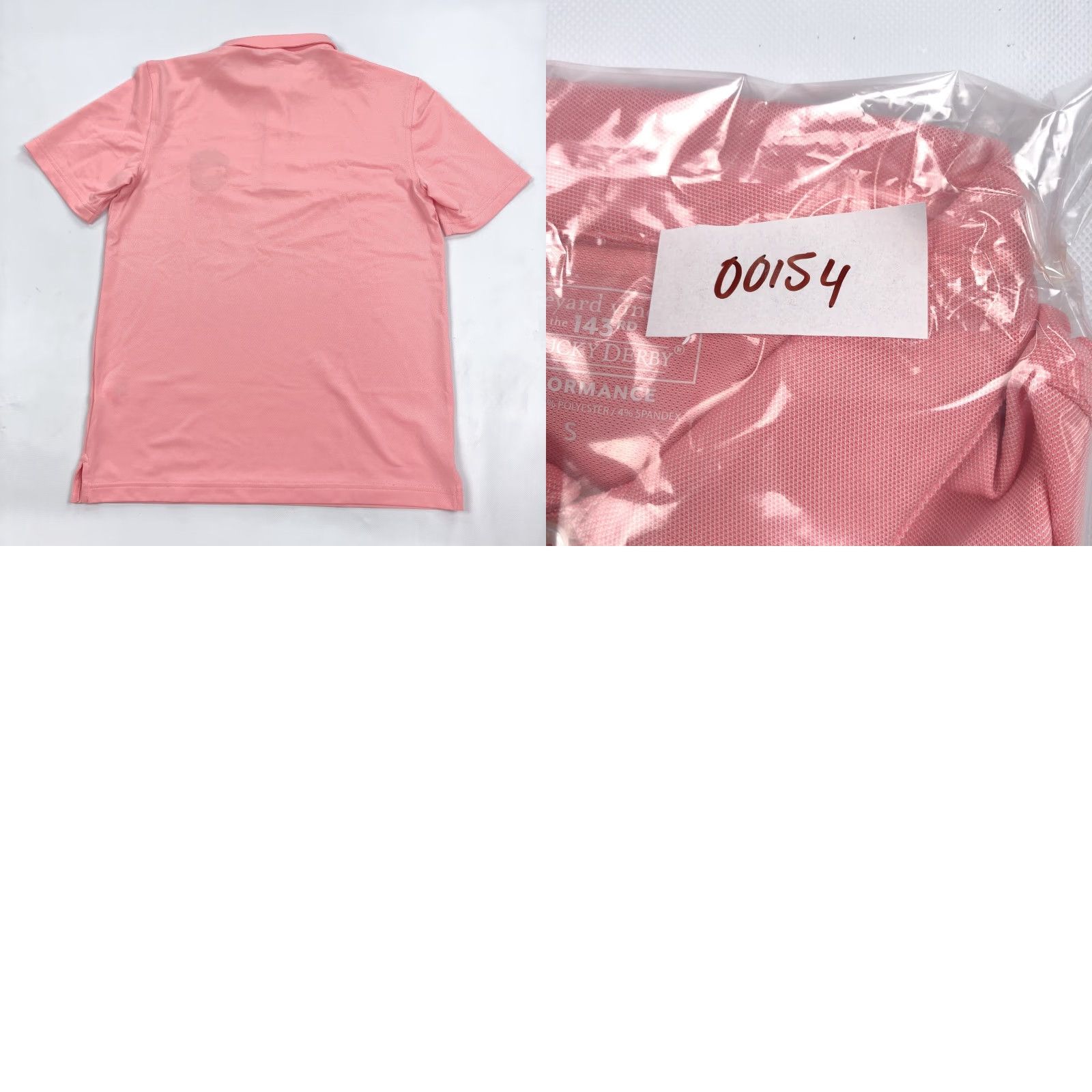 Vineyard Vines Vineyard Vines Polo Shirt Men S Small Pink Kentucky Derby 143 Performance Embroidered Whale Short Sleeve Polo Shirt Size US S / EU 44-46 / 1 - 8 Thumbnail