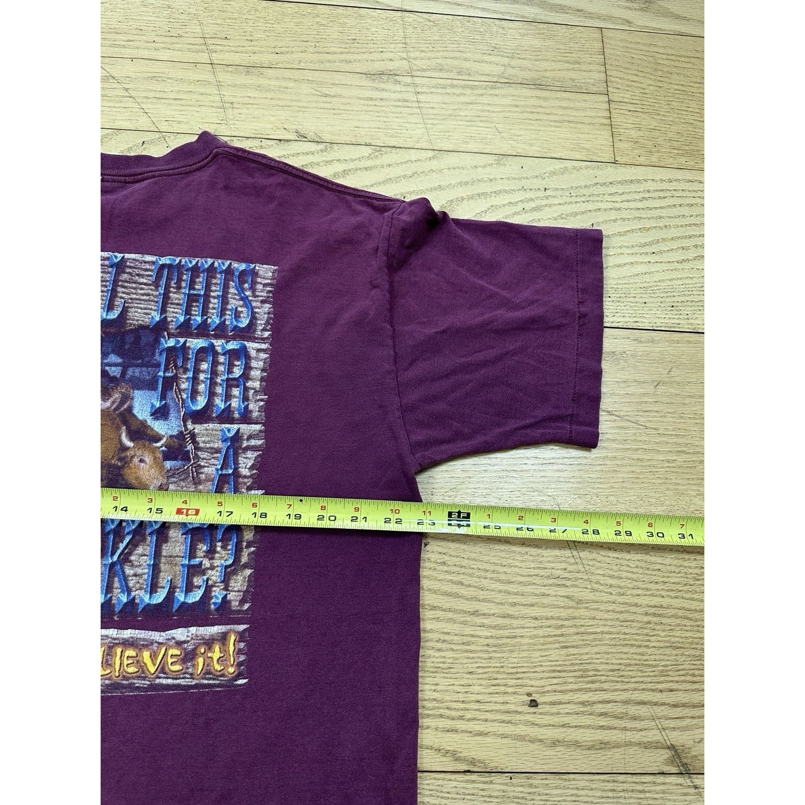 Vintage × Wrangler Vintage Wrangler Western Rodeo T-shirt Size US XL / EU 56 / 4 - 7 Thumbnail