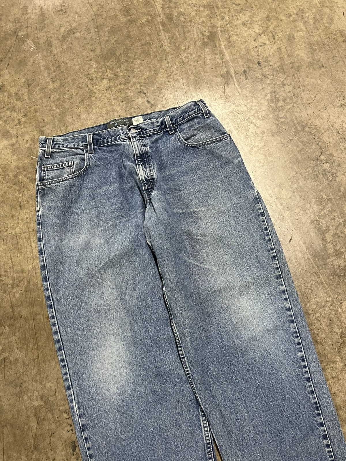 Levi's × Vintage Levi’s silver tab vintage baggy wide leg pants skater hype Size US 36 / EU 52 - 2 Thumbnail