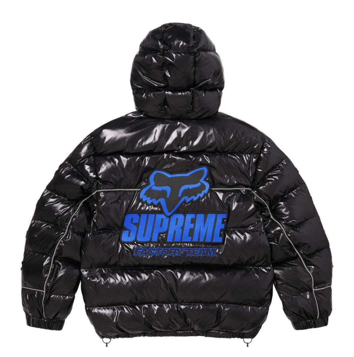 Supreme supreme x fox racing black and blue puffer Size US S / EU 44-46 / 1 - 2 Thumbnail