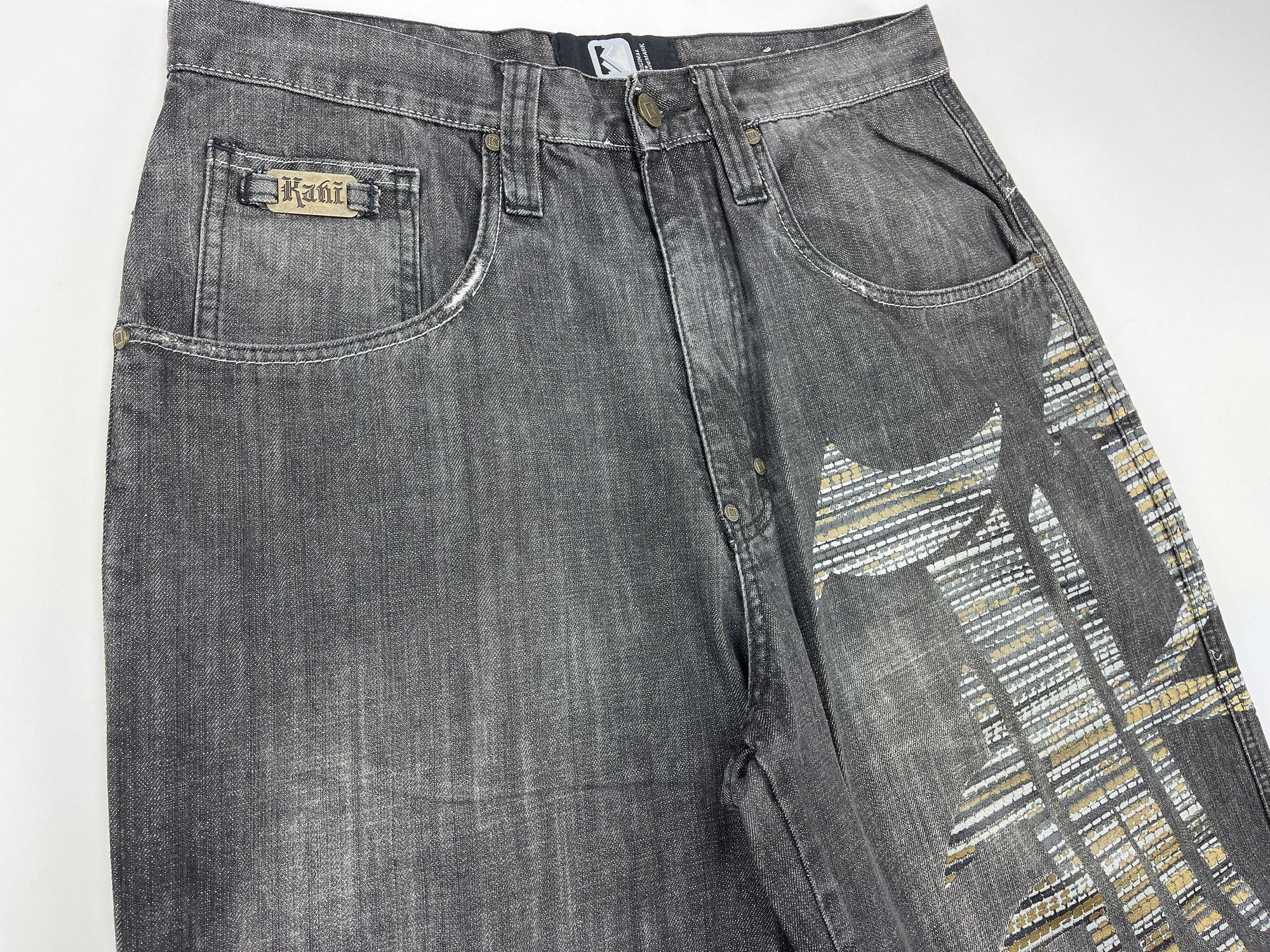 Karl Kani KARL KANI jeans, baggy, vintage Kani jeans, 90s hip hop W 32 Size US 32 / EU 48 - 8 Thumbnail