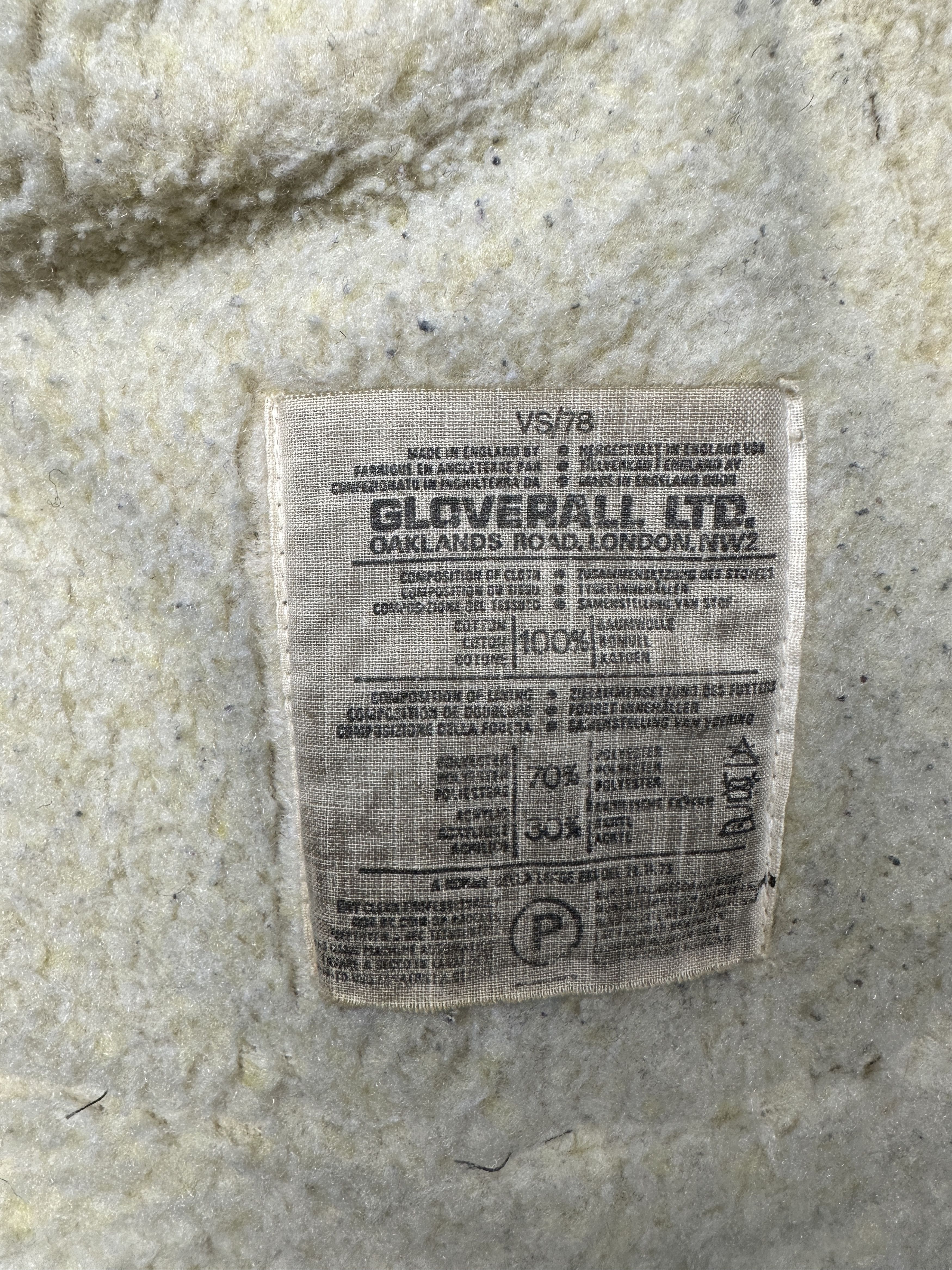 Gloverall Gloverall Mens Wool Sherpa Corduroy Duffle Coat Jacket Size US M / EU 48-50 / 2 - 4 Thumbnail